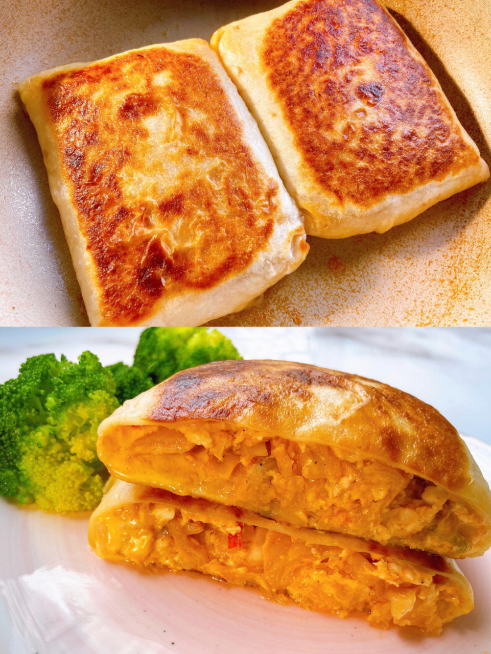 韩式芝士鸡肉泡菜饼93外酥里嫩料超足过瘾 【韩式芝士鸡肉泡菜饼】