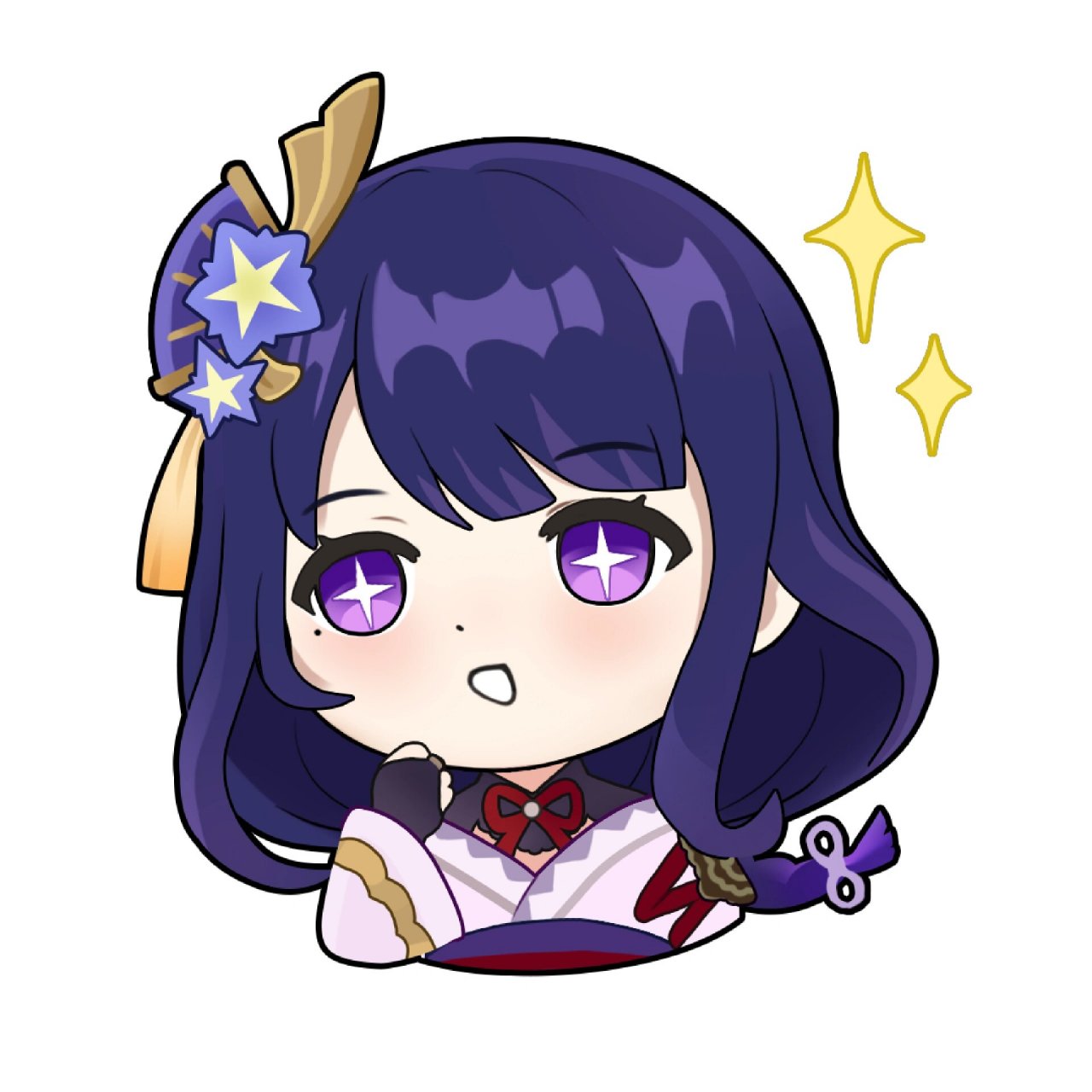 【雷电将军】表情包～ 发发