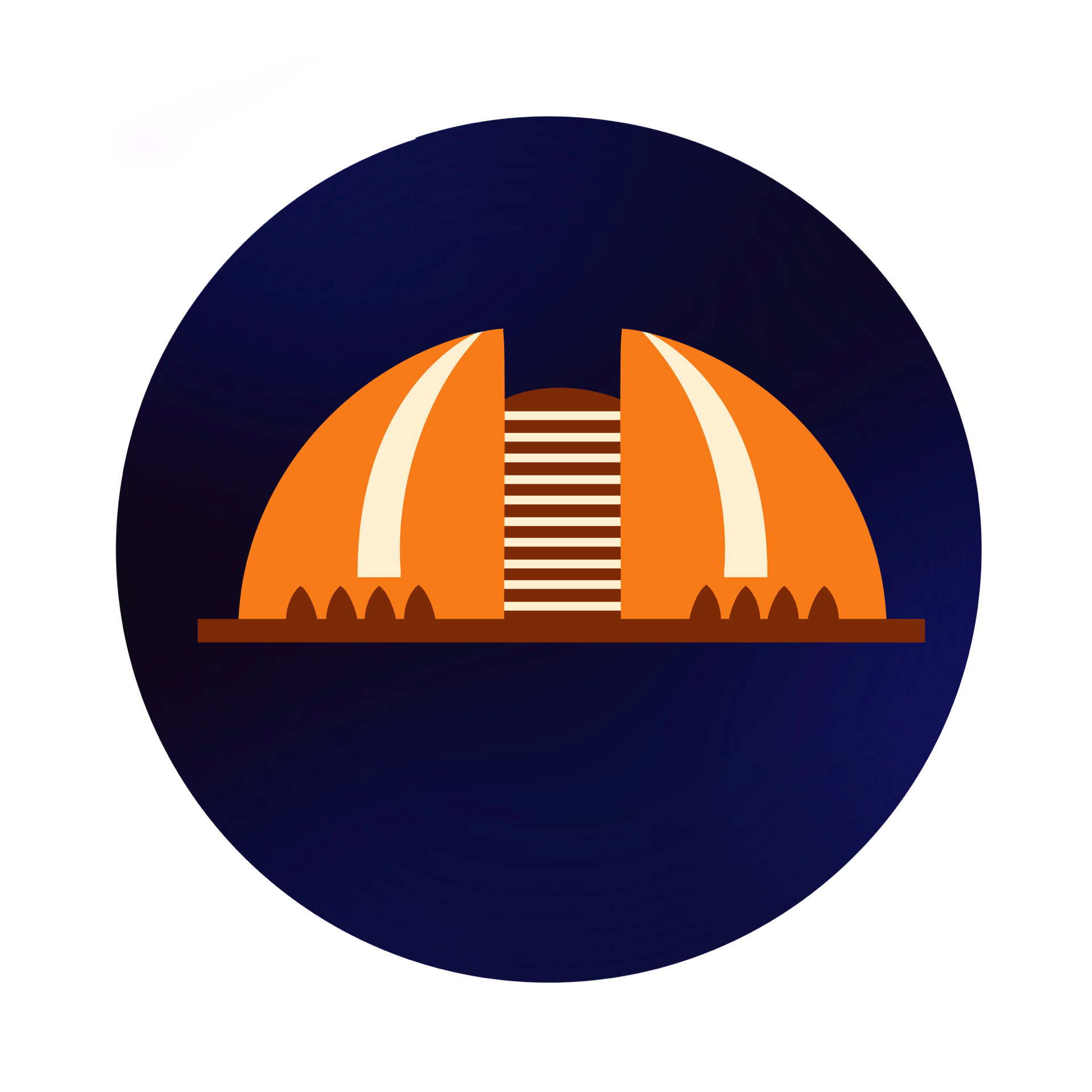 新疆特色建筑图标设计