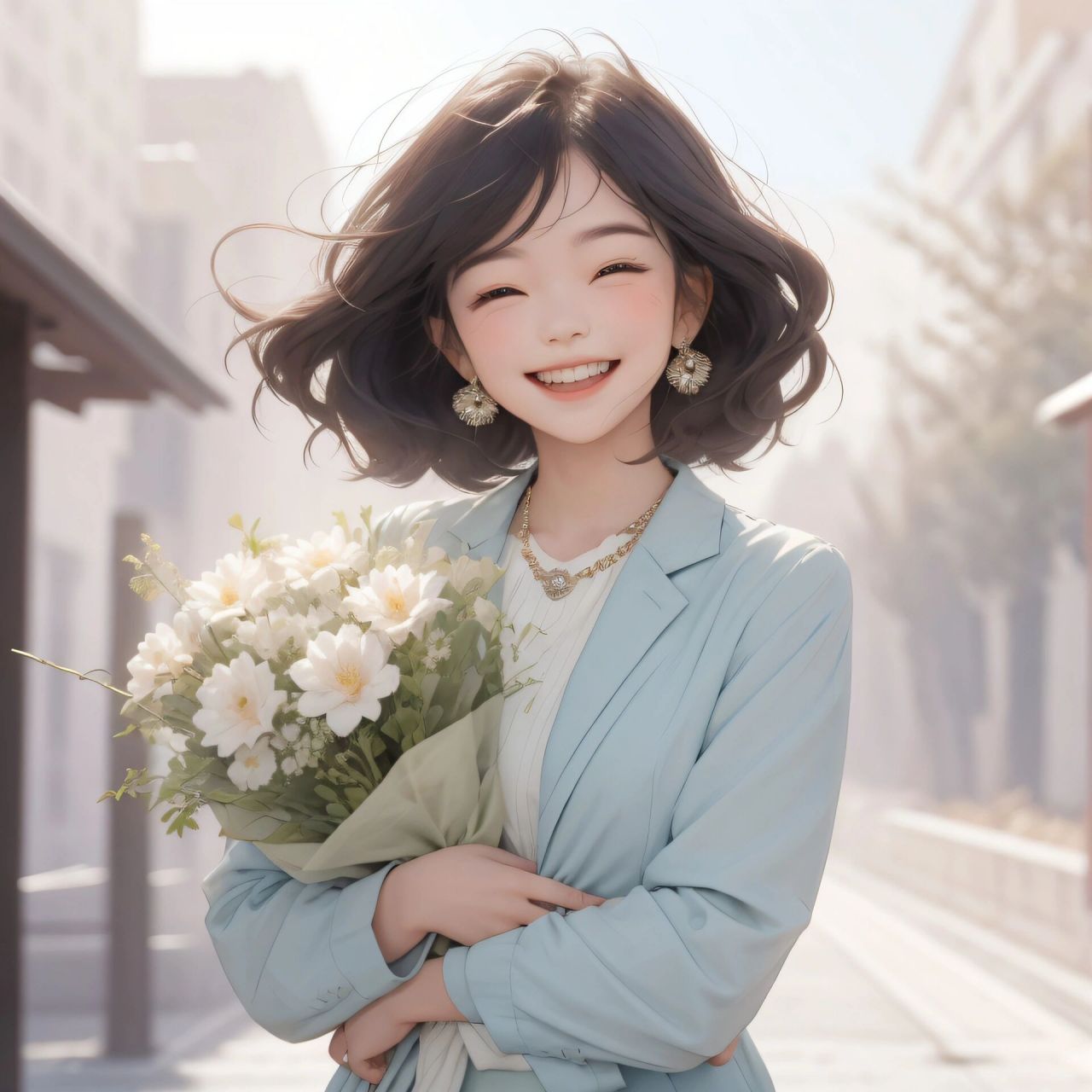 女生头像99996992治愈系短发女孩