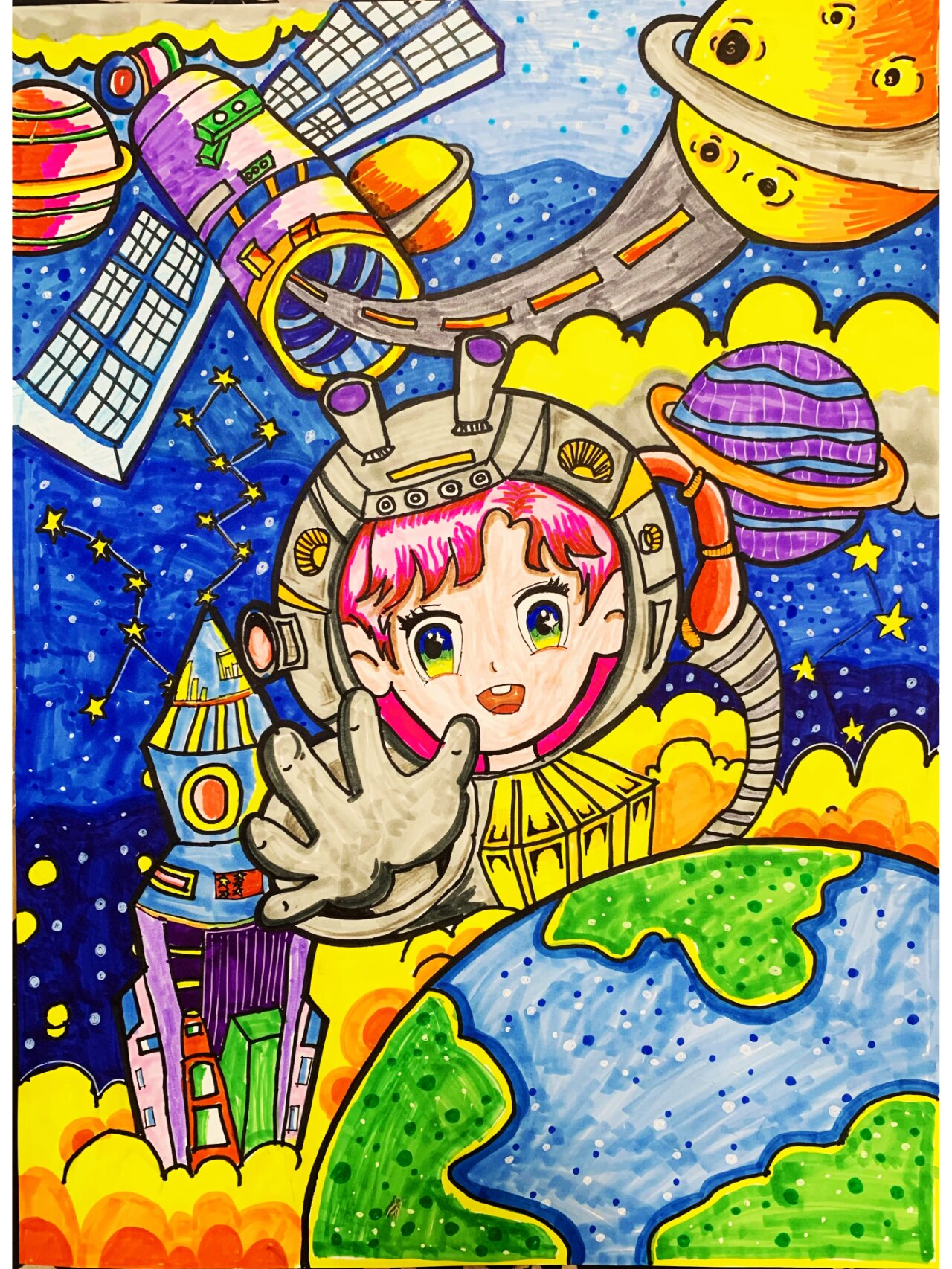 天马行空的科幻主题绘画获奖作品鉴赏