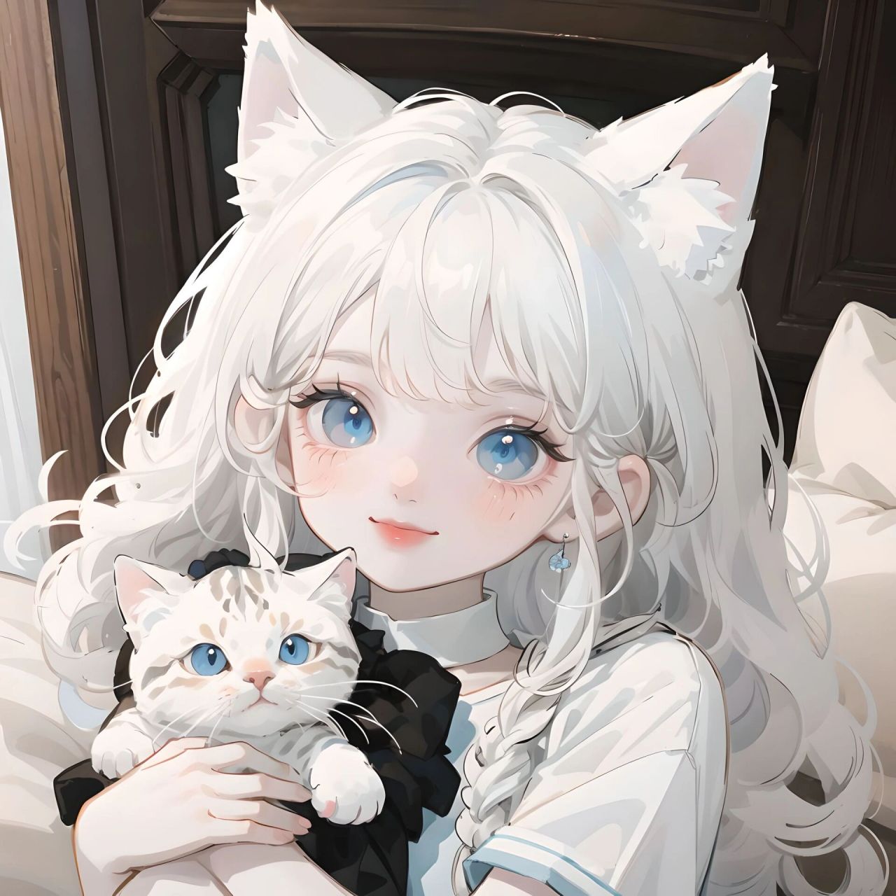 猫系女孩61女生头像～ 谁家小猫变成人了吗?