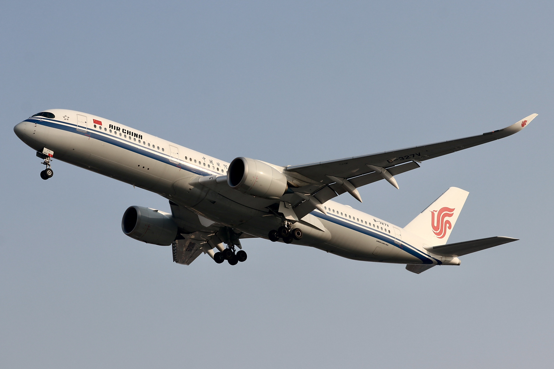 国航空客a350机队概况 国航是大陆第一家引进并飞行a350客机的航空