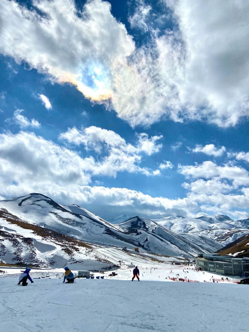 会泽大海草山冬天风景图片