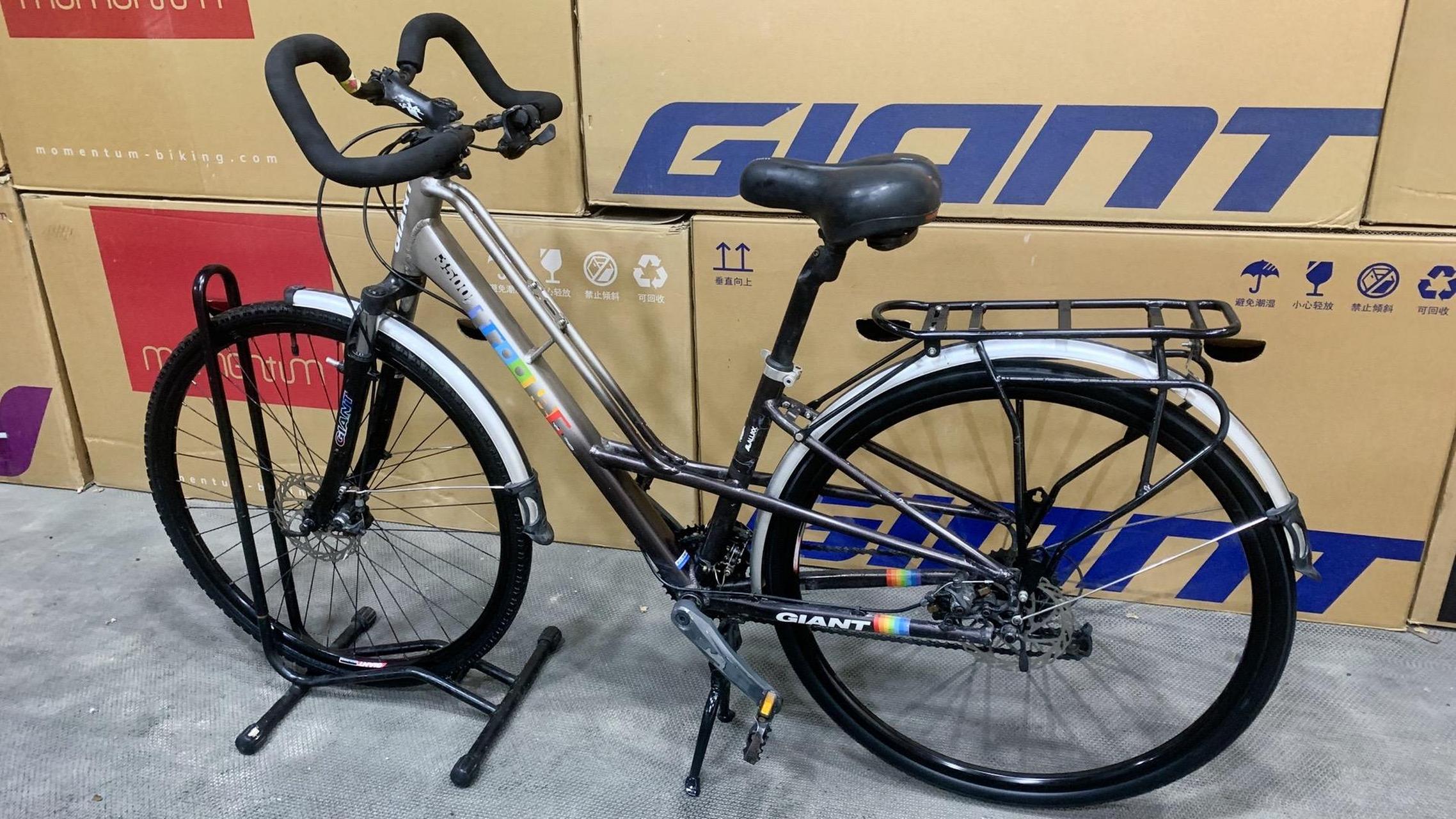 捷安特蒂柏3500.27速碟刹,1750元.