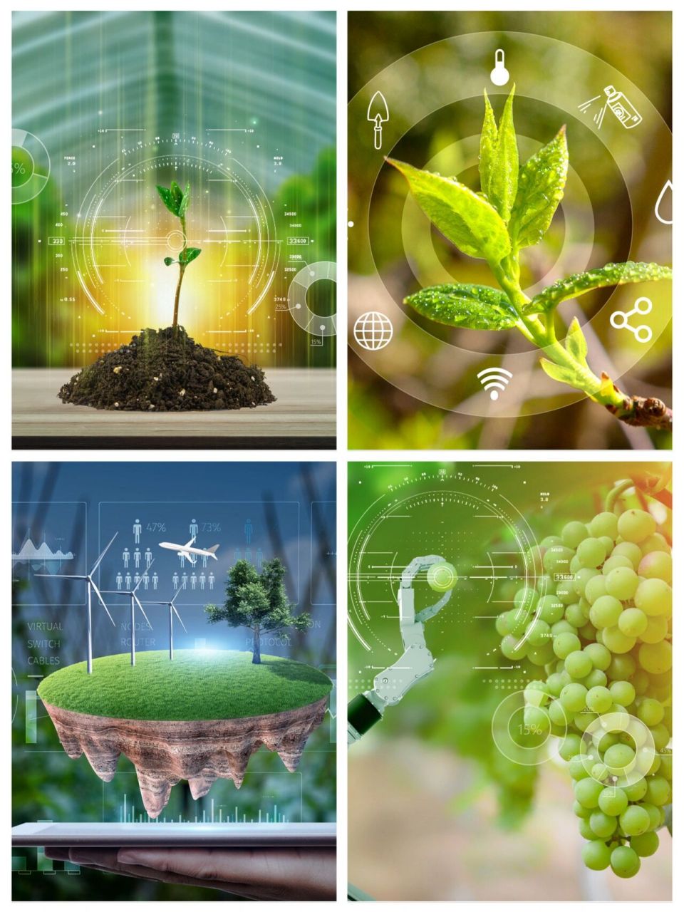 背景图|创意科技农业背景9797 97现在的农民996990已经不