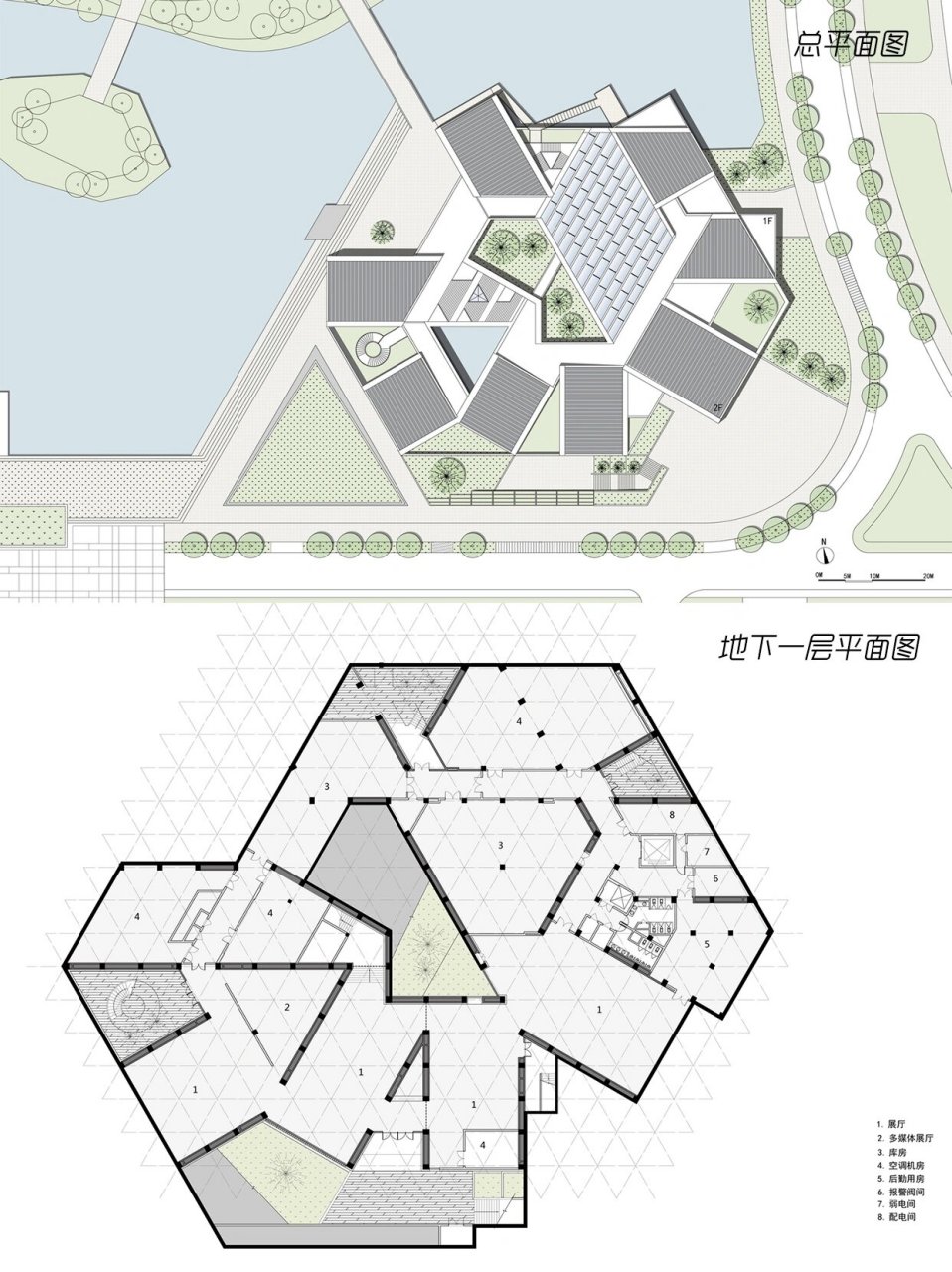 建筑快题案例精选71|安徽艺术学院美术馆 【项目名称】安徽艺术学院