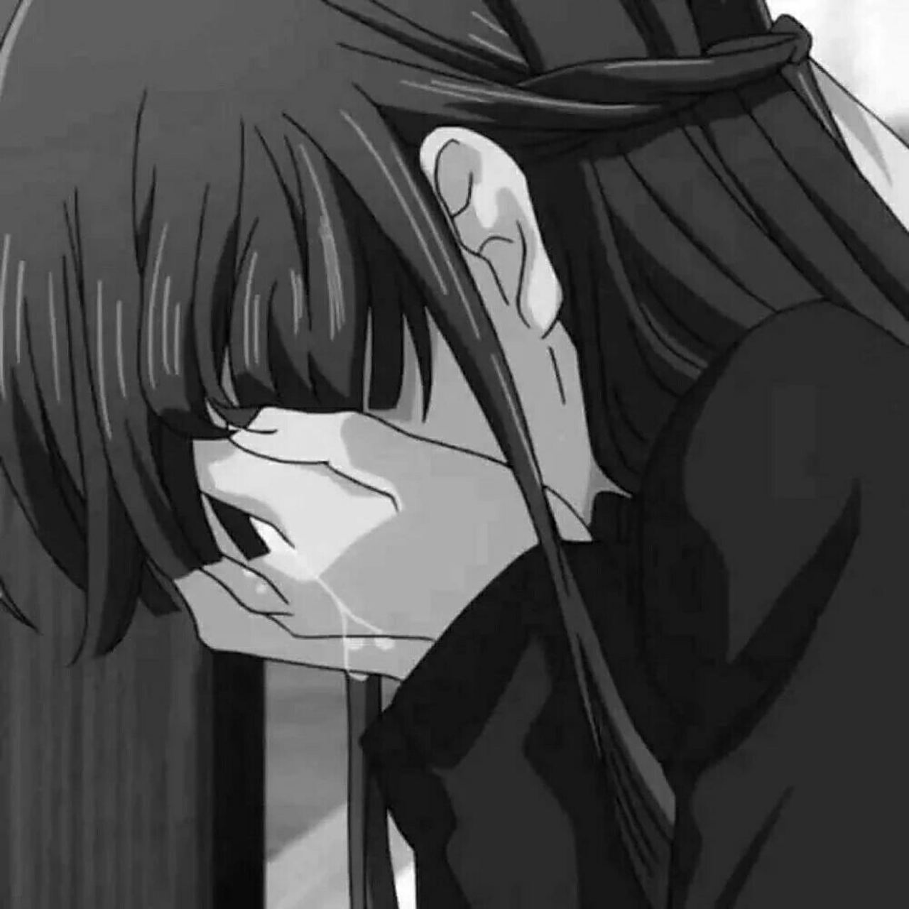 女生分手动漫头像