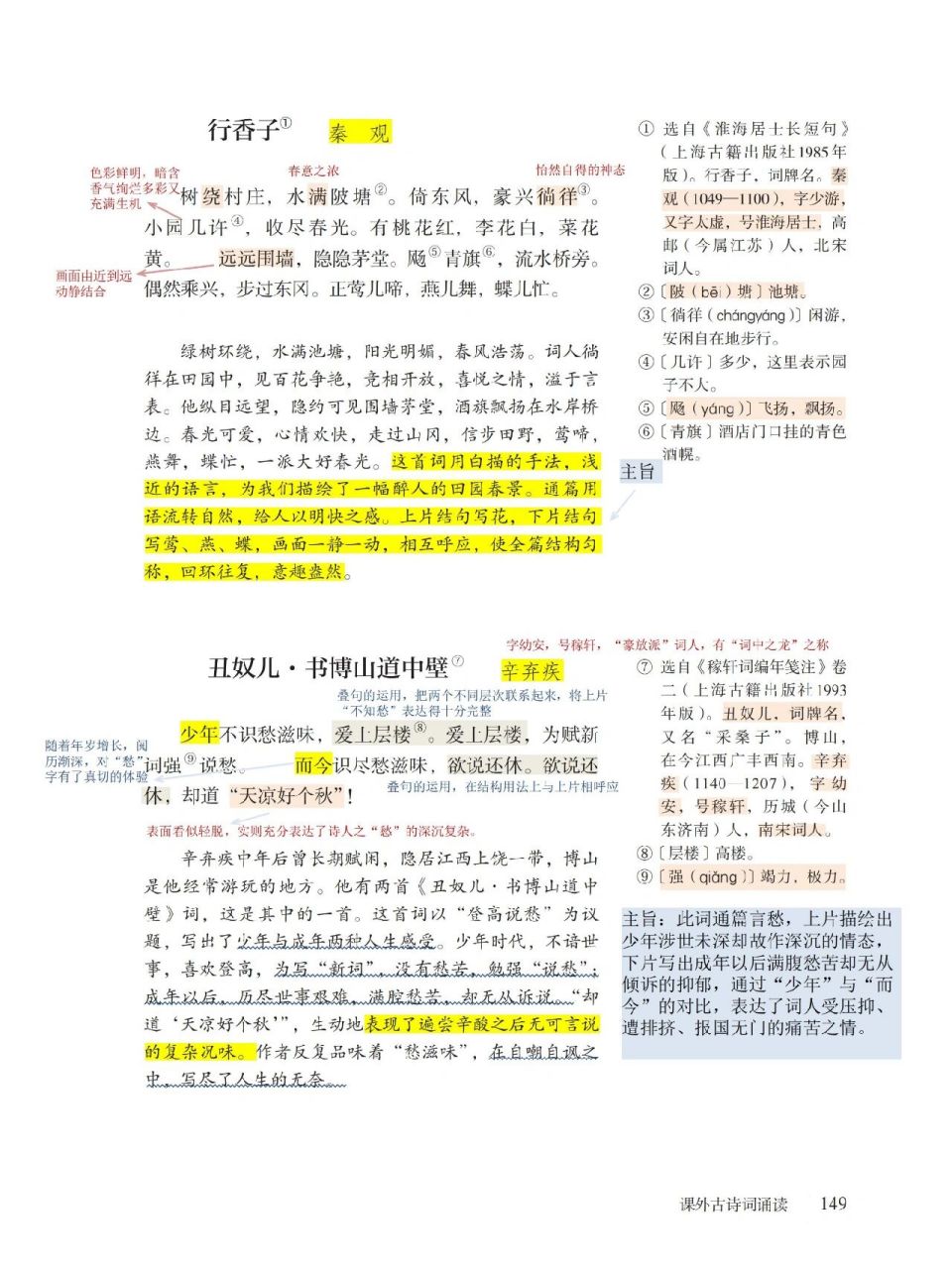 九上语文|课外古诗阅读(二) 166《咸阳城东楼》许浑 266《无题》