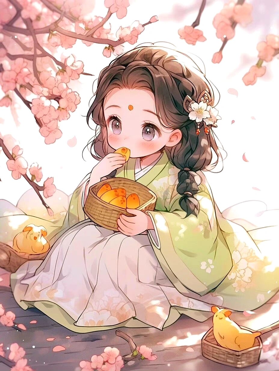 吃货必备的古风可爱头像