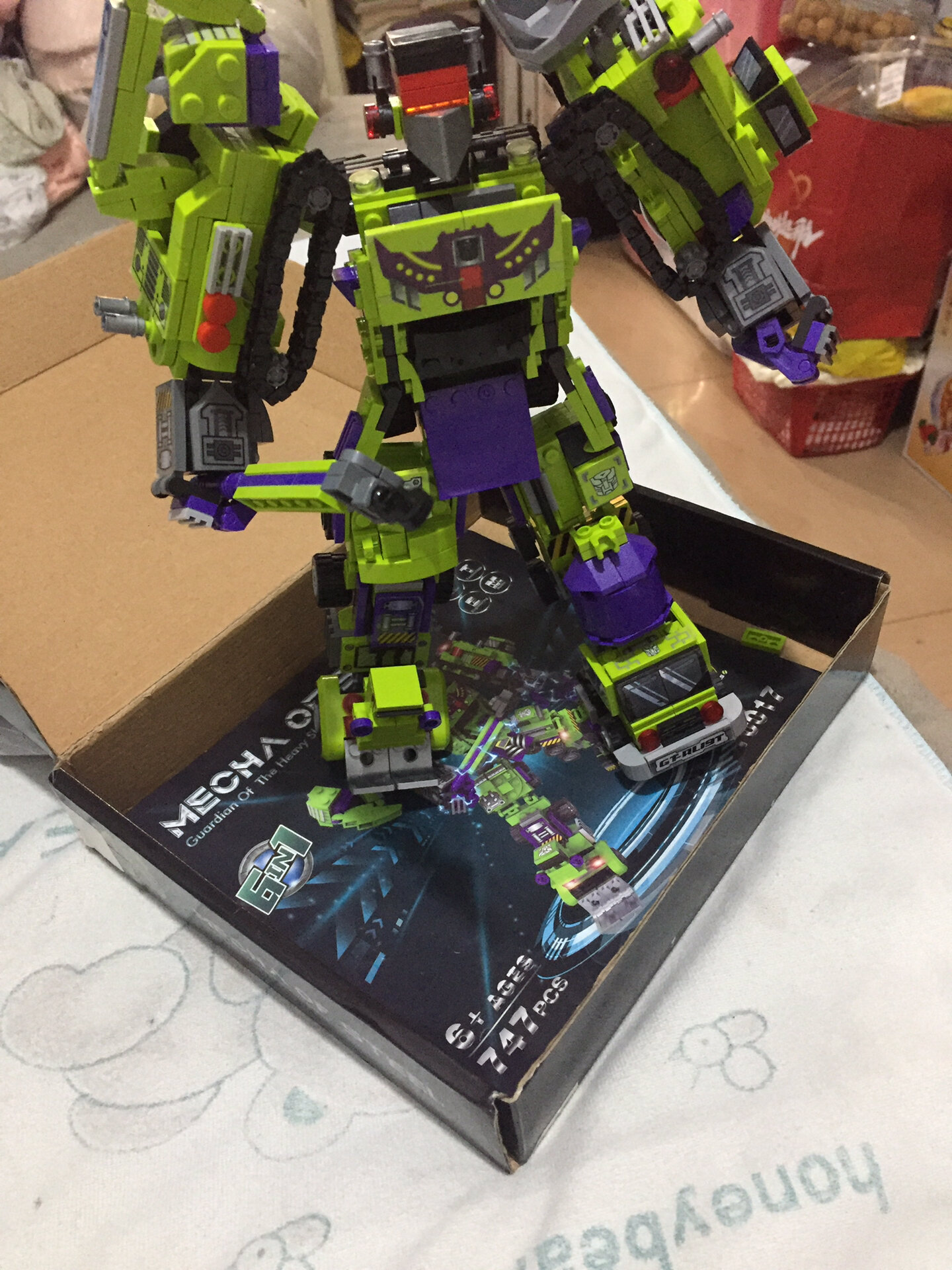 乐高变形金刚大力神教程