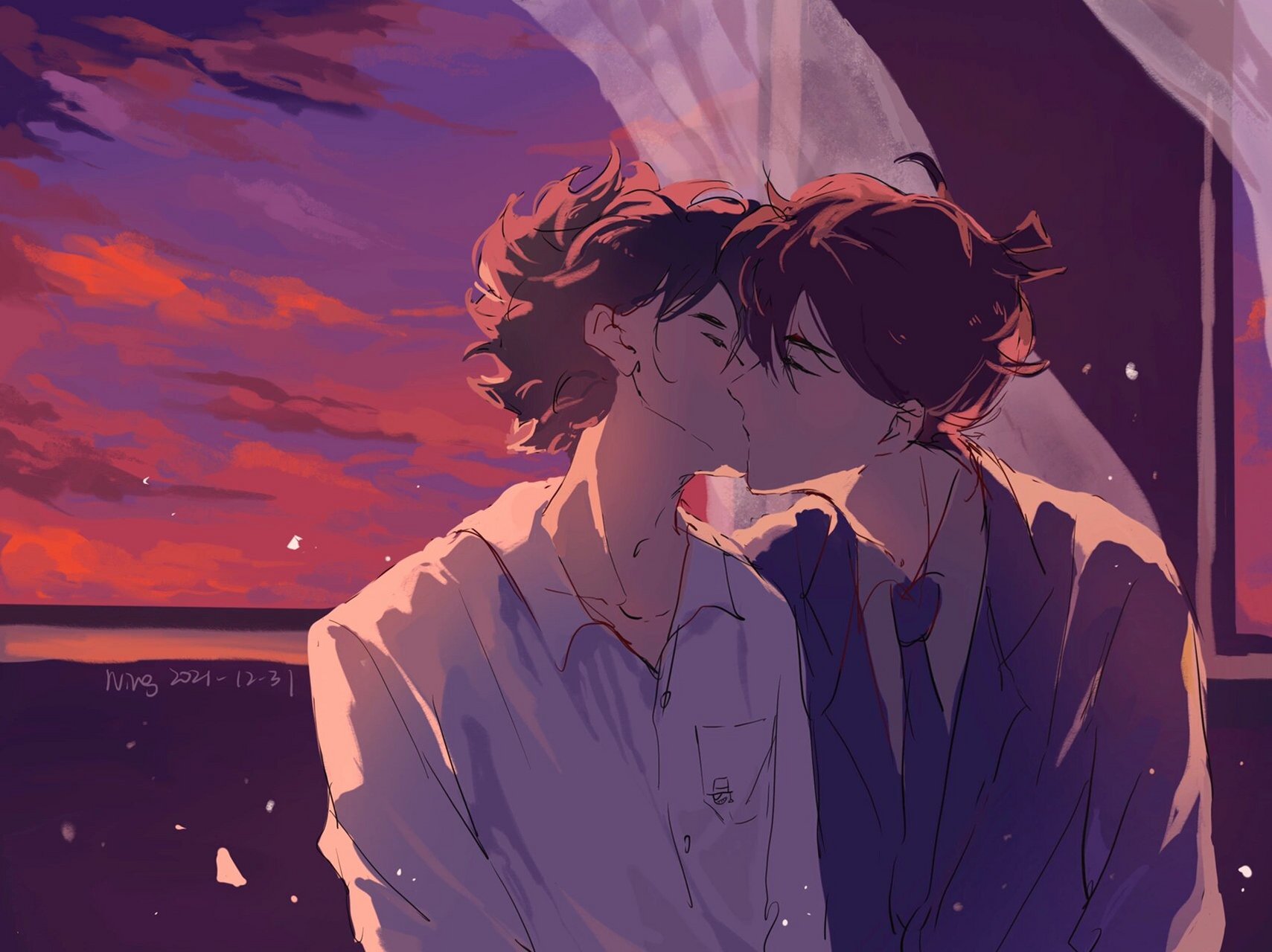 [爱你] #快新##新快##名侦探柯南# #procreate