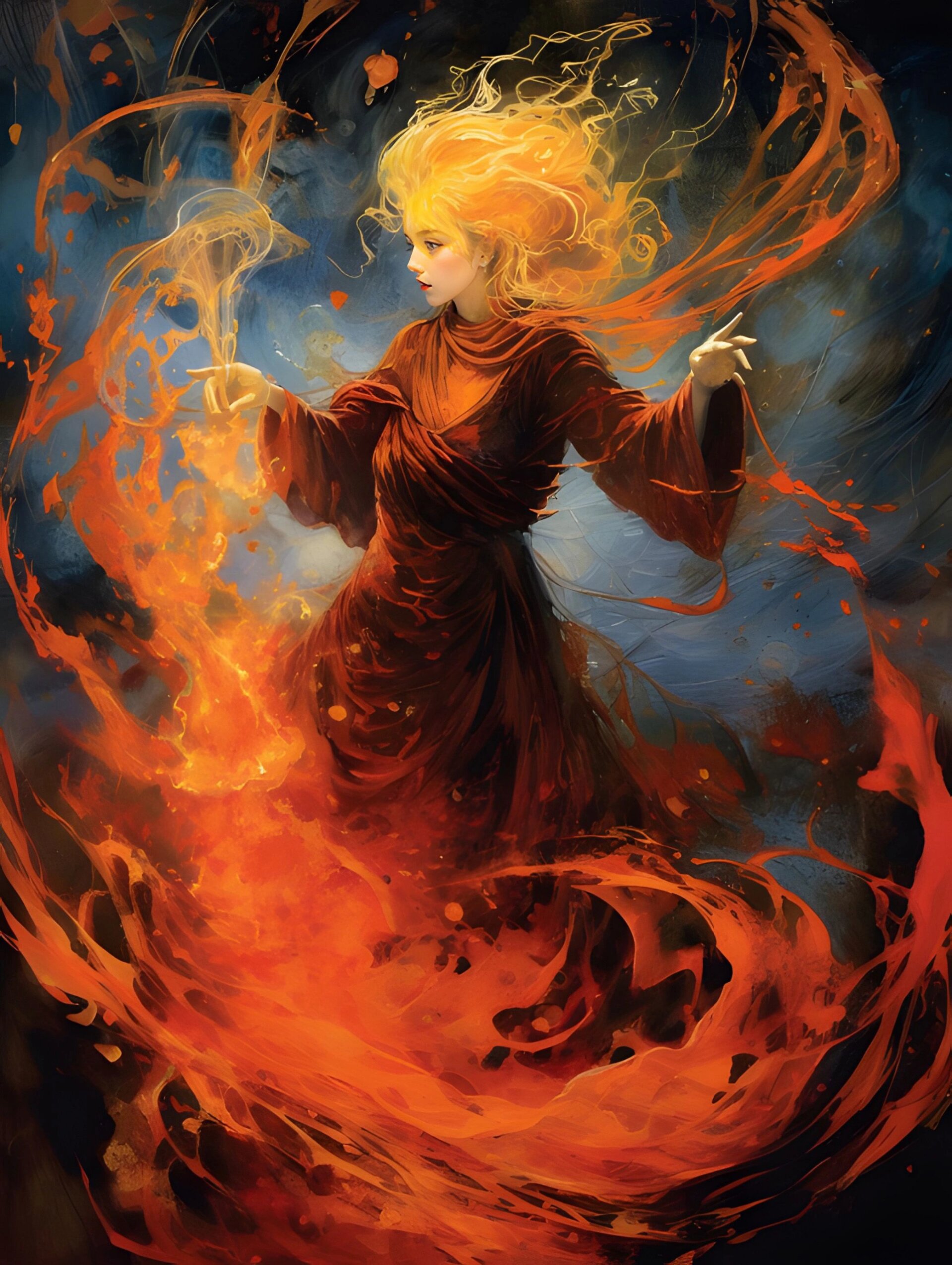 来看看各系魔法女巫