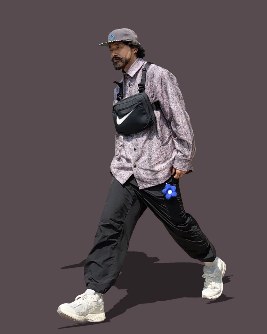 冷灰的蛇纹衬衫 这款应该大家都能轻松应付 这次我加入mmw跟nike鹤鼢