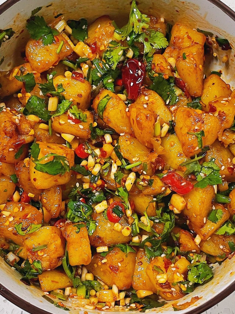 堪比小吃摊的炸土豆,爱惨了97 91做法: 16615土豆削皮洗净