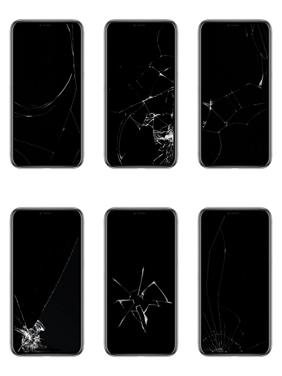 仿真碎屏手机壁纸(一)