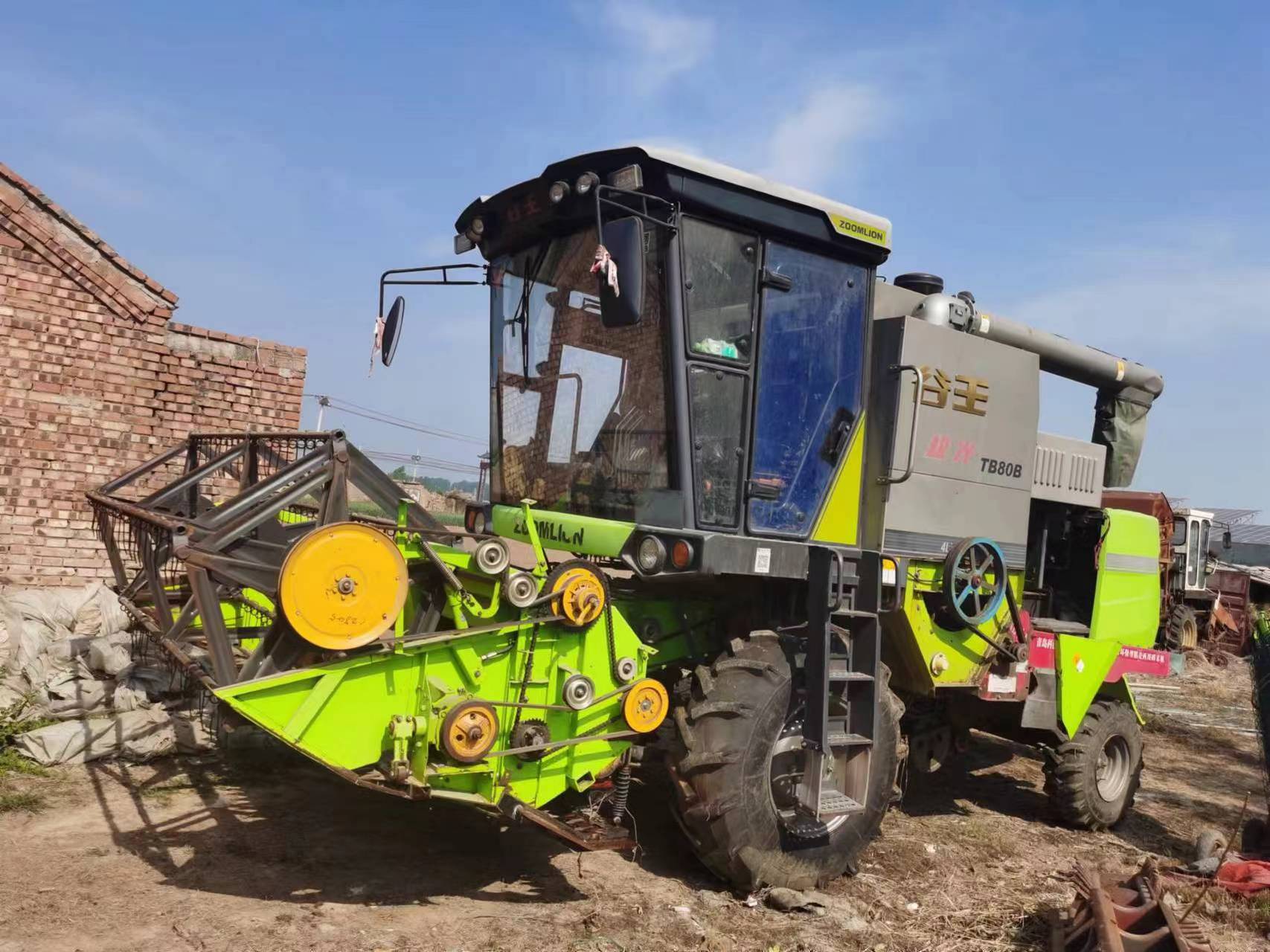 20年谷王极光80  玉柴175高压共轨 纯收小麦  四路监控   轮胎八成新