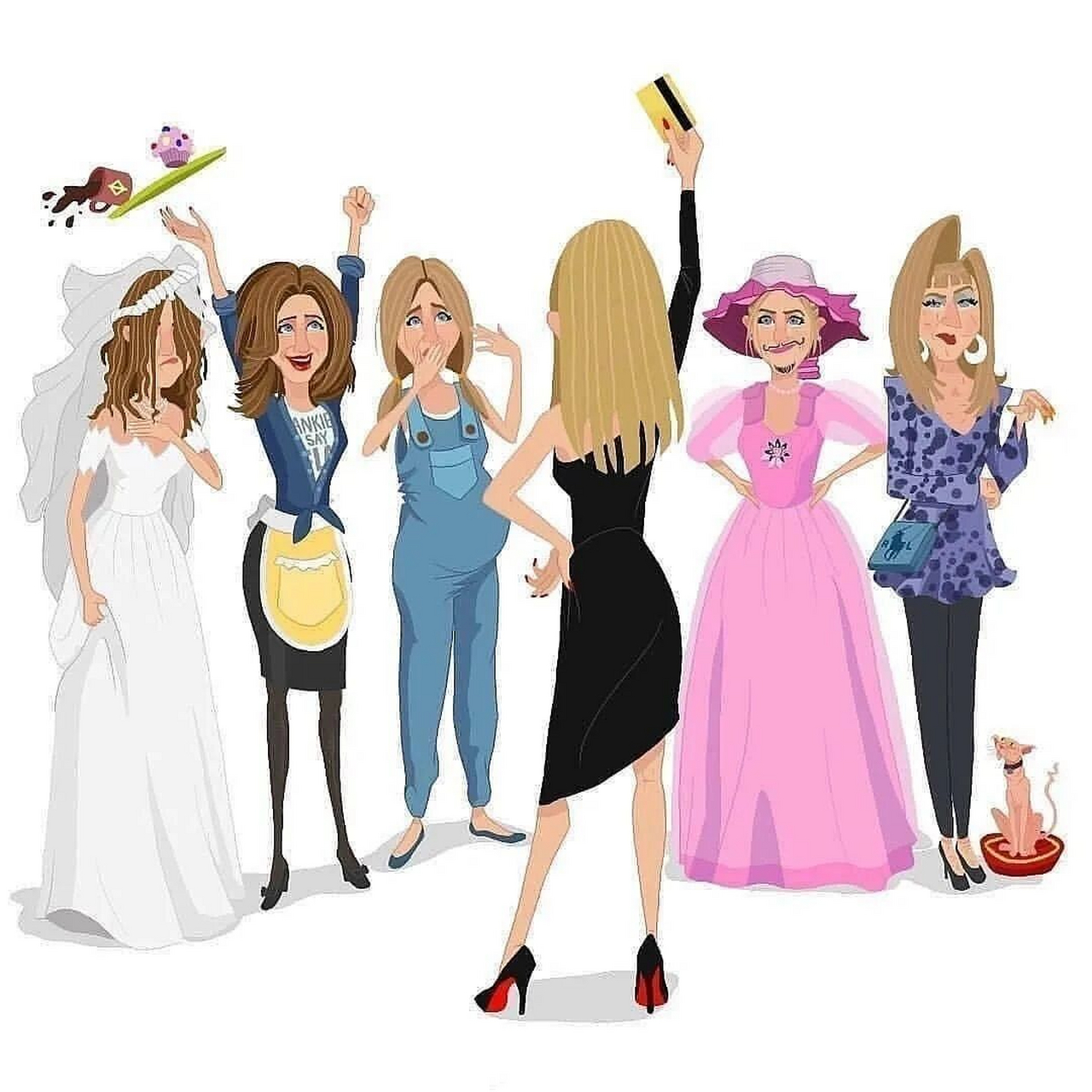 老友记经典造型,你值得拥有