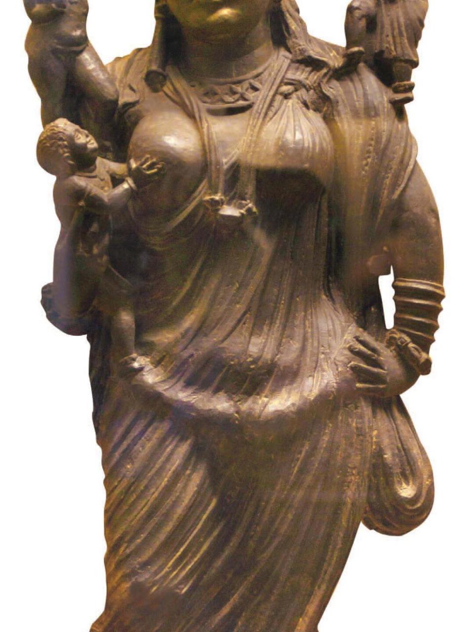 娜娜女神,中亚地区崇拜的大母神.可能源自古巴比伦的伊南娜