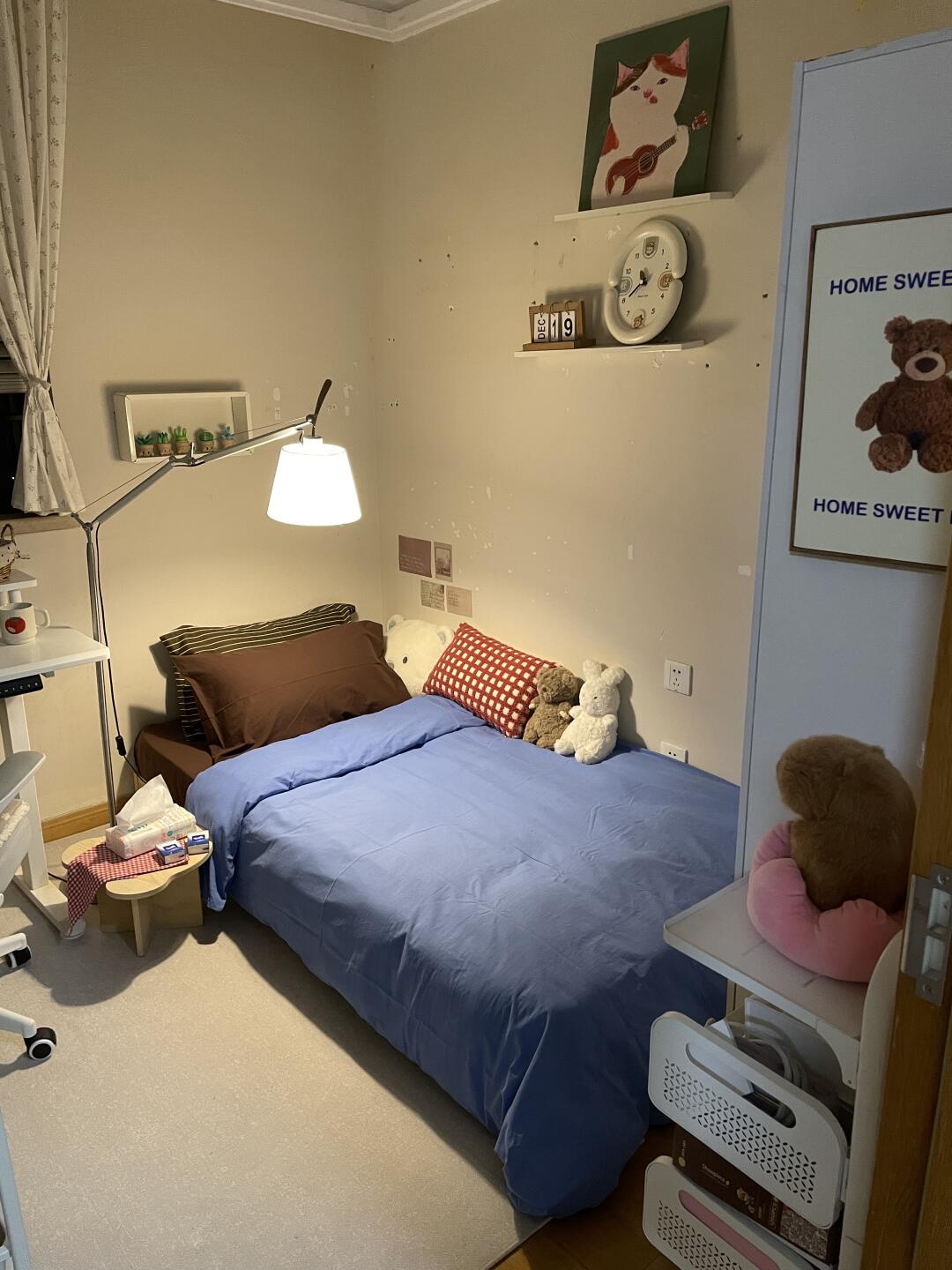 我的5平米小房间 新年的温馨小窝