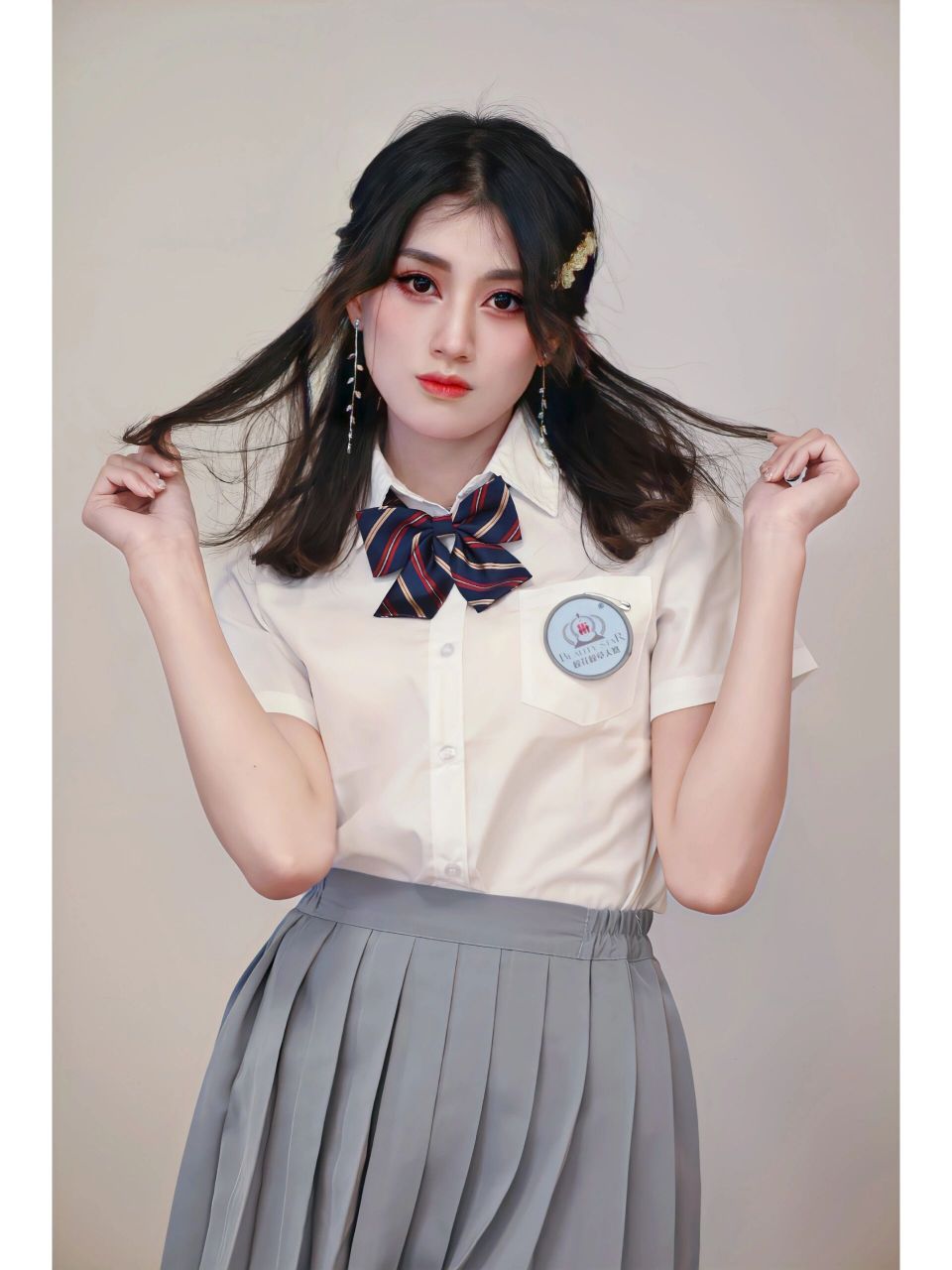 北京大学凌子辰喜获大赛亚军 第六届beauty star校花校草美创(全球)