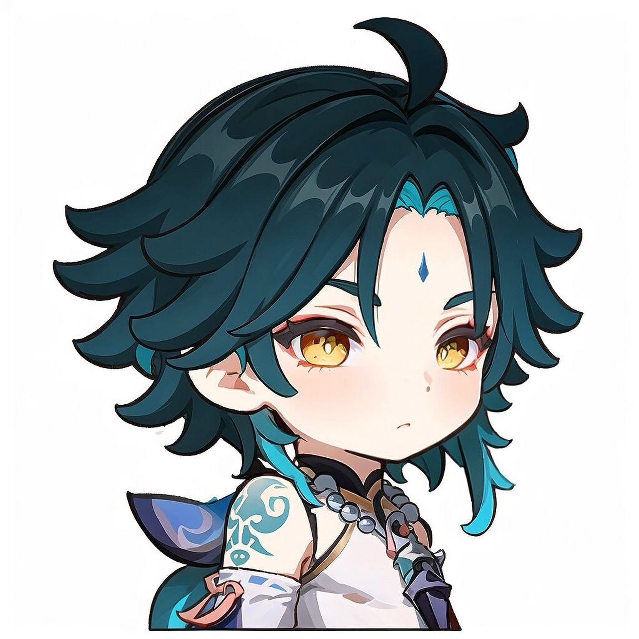 「part 24」原神魈,钟离,海哥,散兵 q 版头像 又跑了一些原神头像