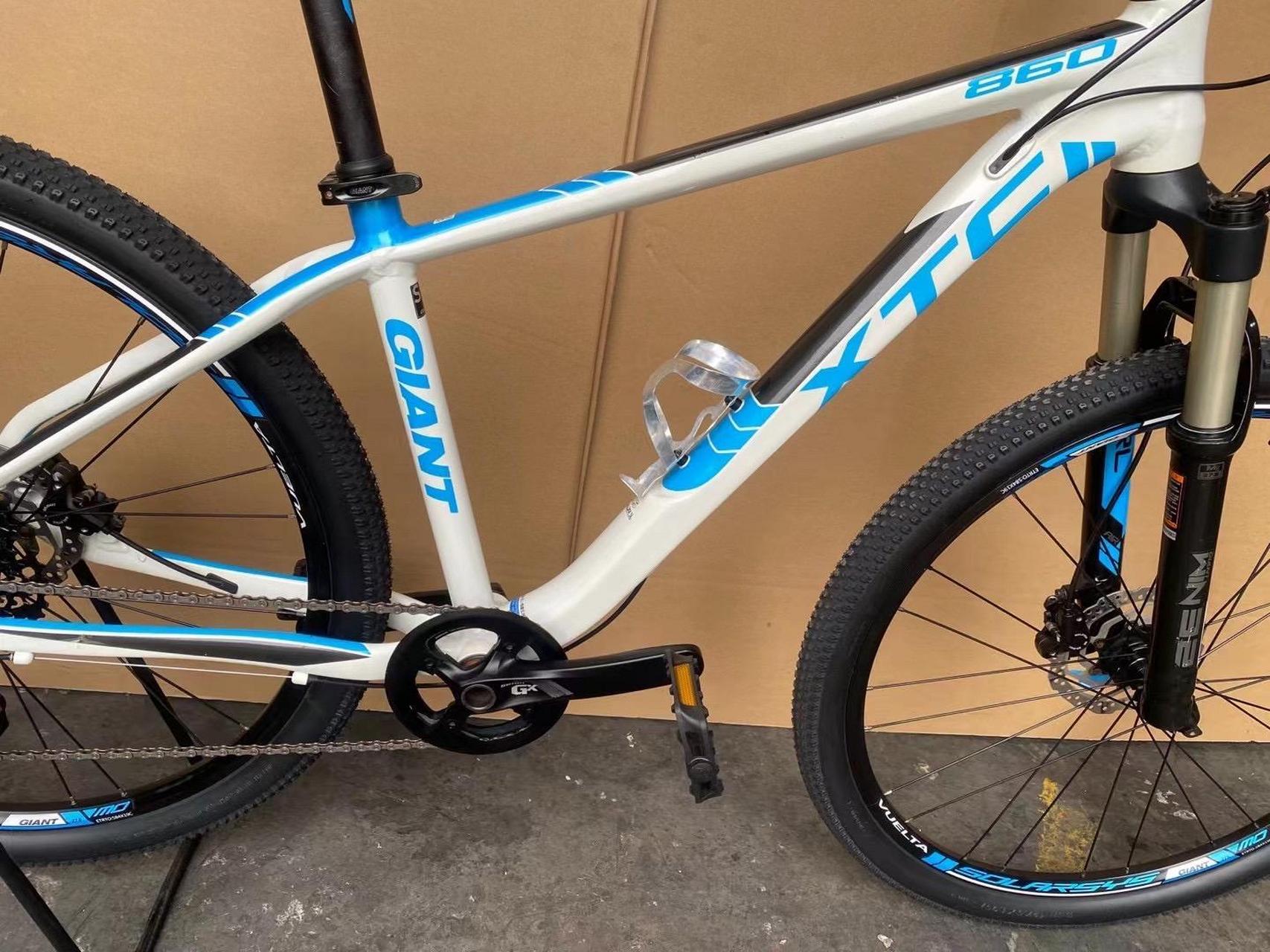 3498元秒捷安特xtc860,11速油刹 车架s轮组27.