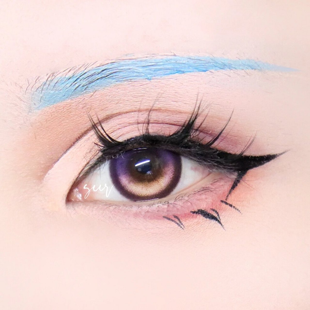 原神优菈cos眼妆分享