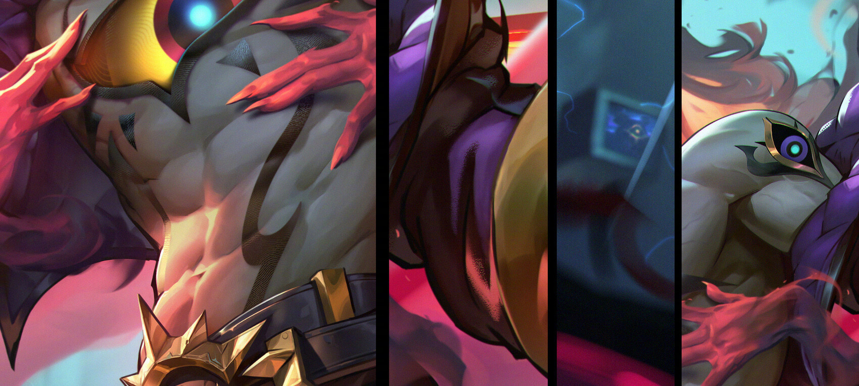 英雄联盟斗魂觉醒#【斗魂觉醒 佛耶戈 绘画草稿】插画师rudy s