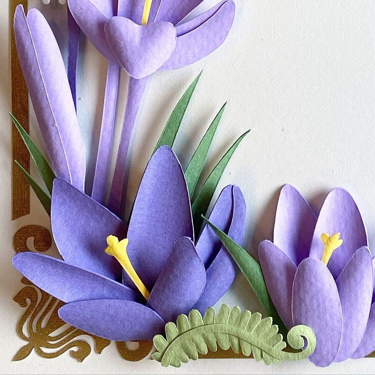 纸艺|纸浮雕:唯美的鳄鱼花～极致浪漫6015 作品分享 艺术家