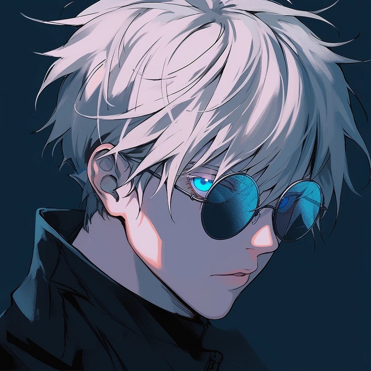 五条悟,没想到质量会这么高 	 #五条悟# #动漫# #ai绘画# #咒术回战