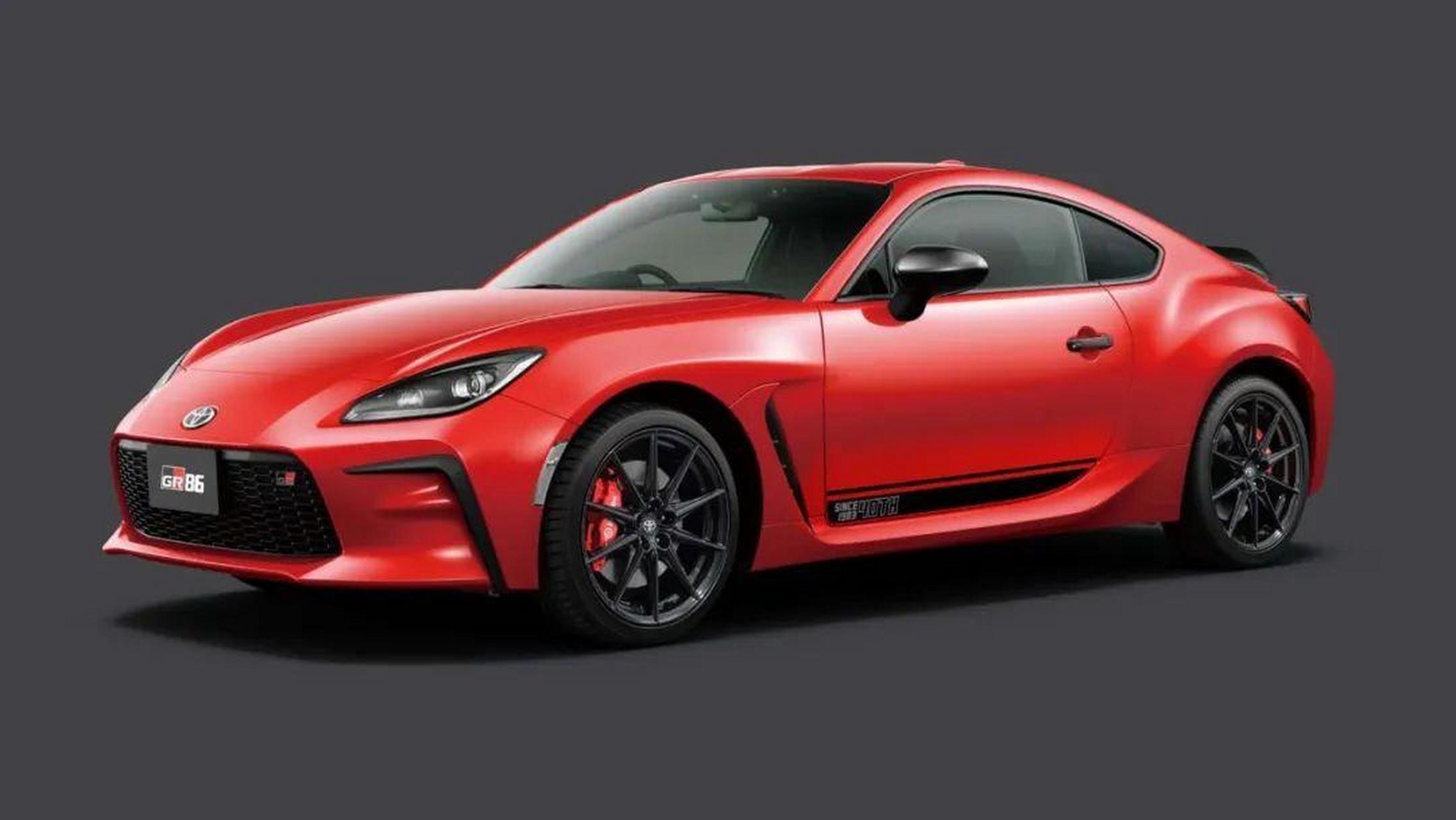 为纪念ae86诞生40周年,丰田推出gr86纪念特别版车型.