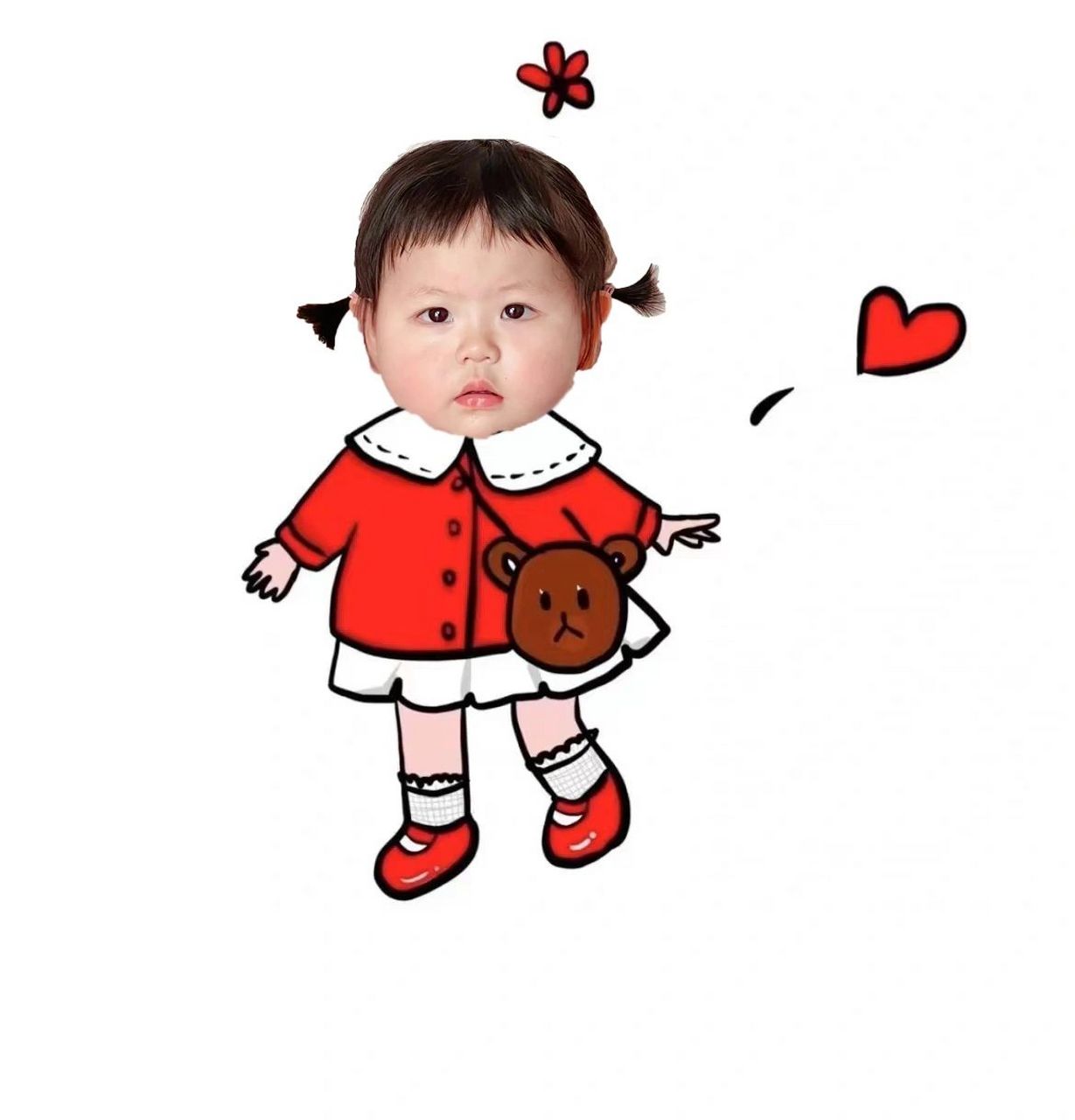 分享一下刚做的摇一摇可爱图片吧