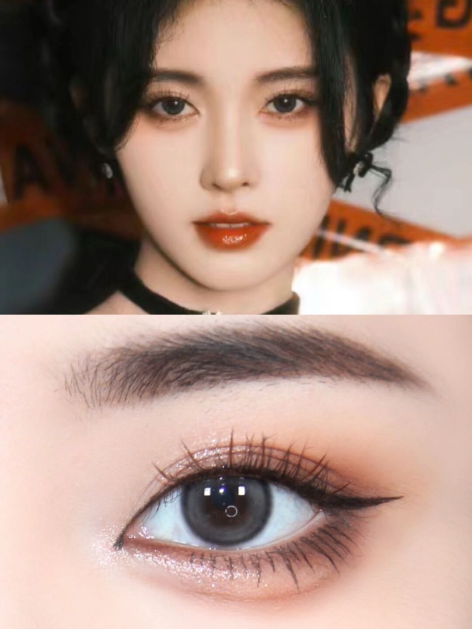 鞠婧祎仿妆 |浓淡颜都适配的高贵黑天鹅眼妆 哦莫哦莫?鞠姐的新妆造大