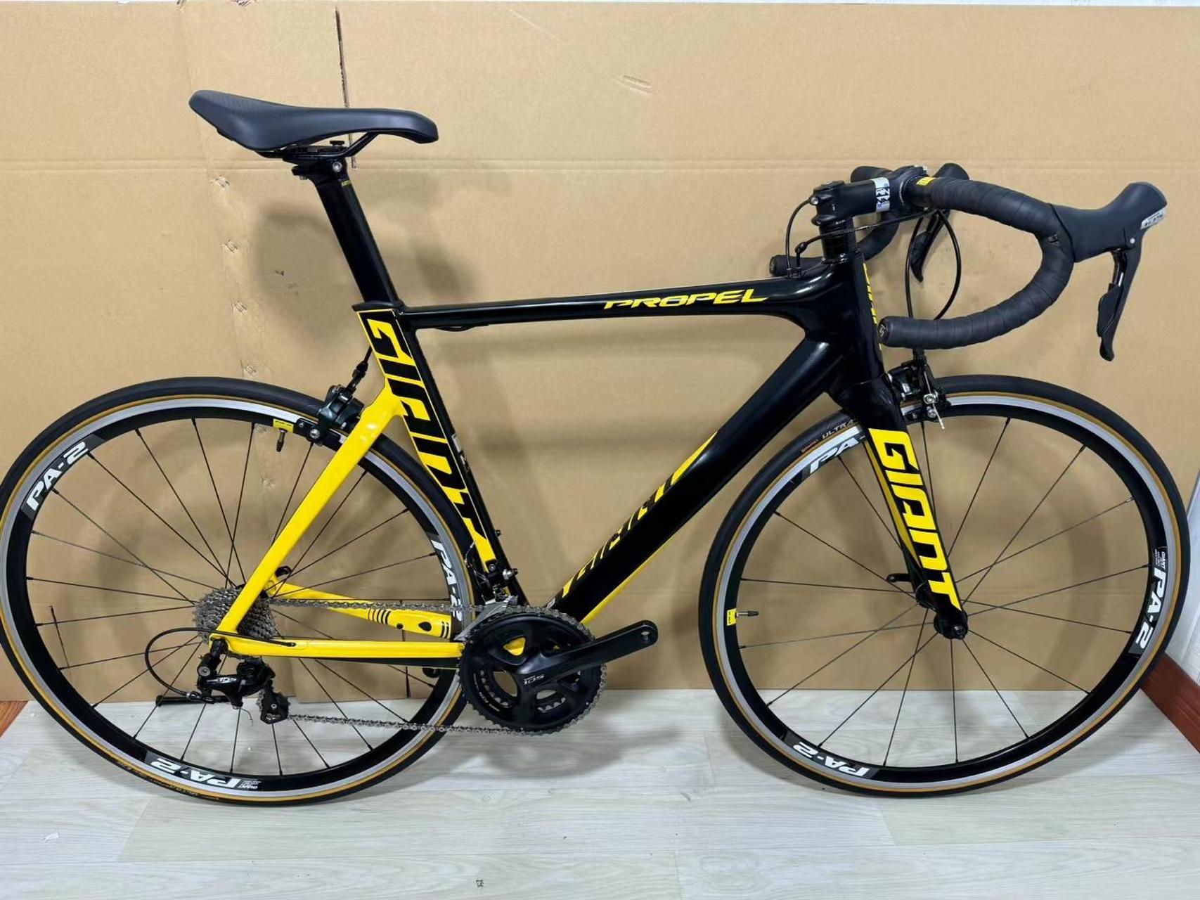 捷安特pp slr2公路自行车 旗舰铝架 碳纤维坐管 碳纤维前叉 禧玛诺105