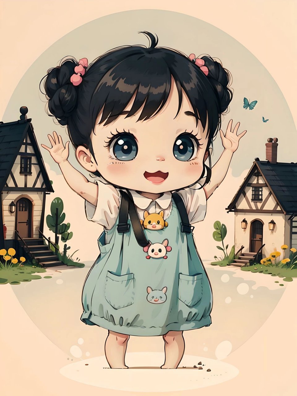 q版萌娃头像～喜欢你没道理 版