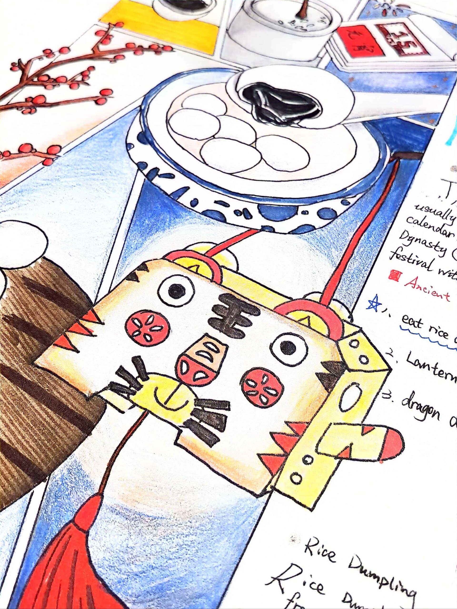 小报| 中国传统节日习俗元宵节英文手抄报