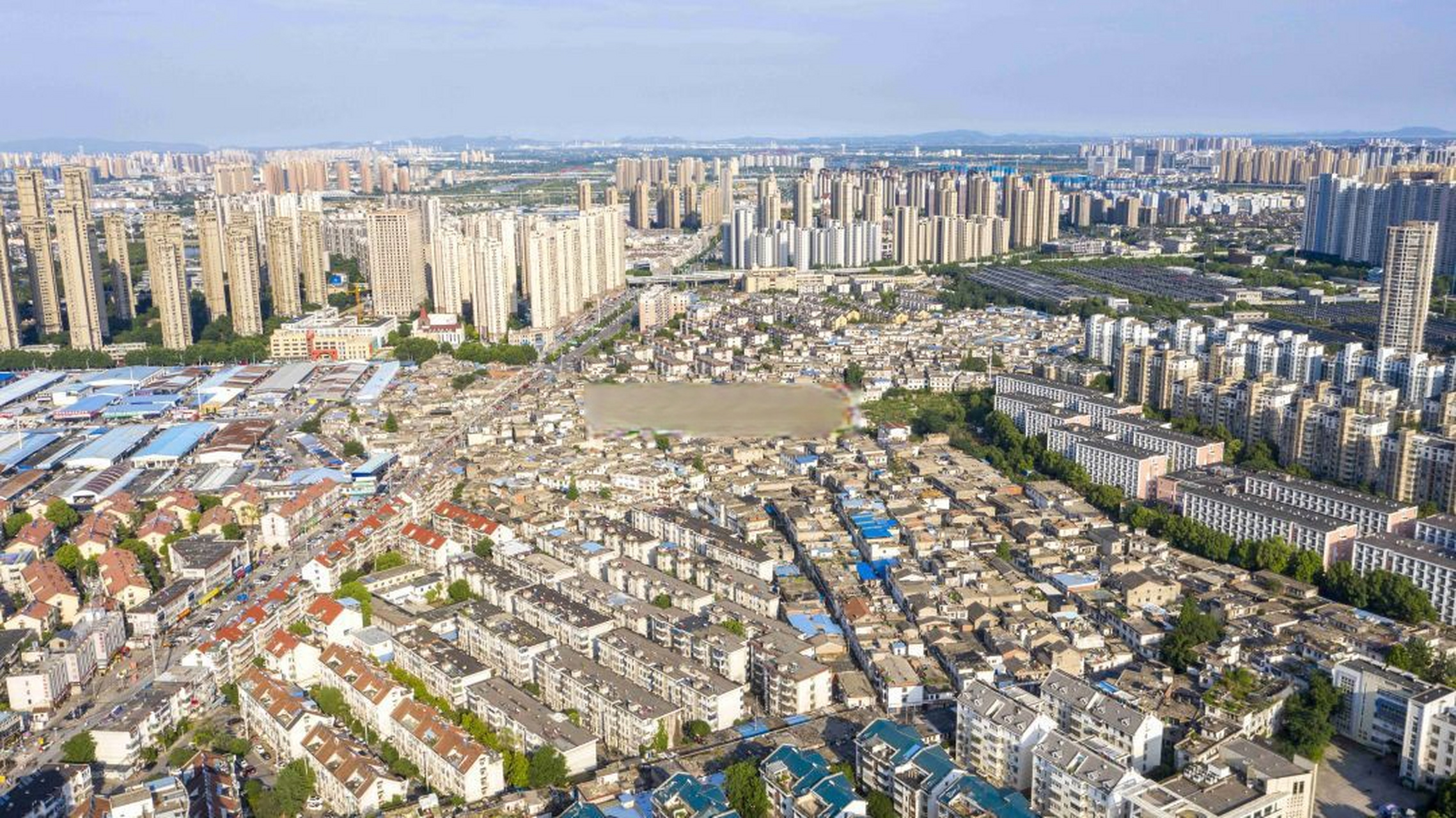 包河区周谷堆片区城市更新规划方案效果图(报会审议方案)