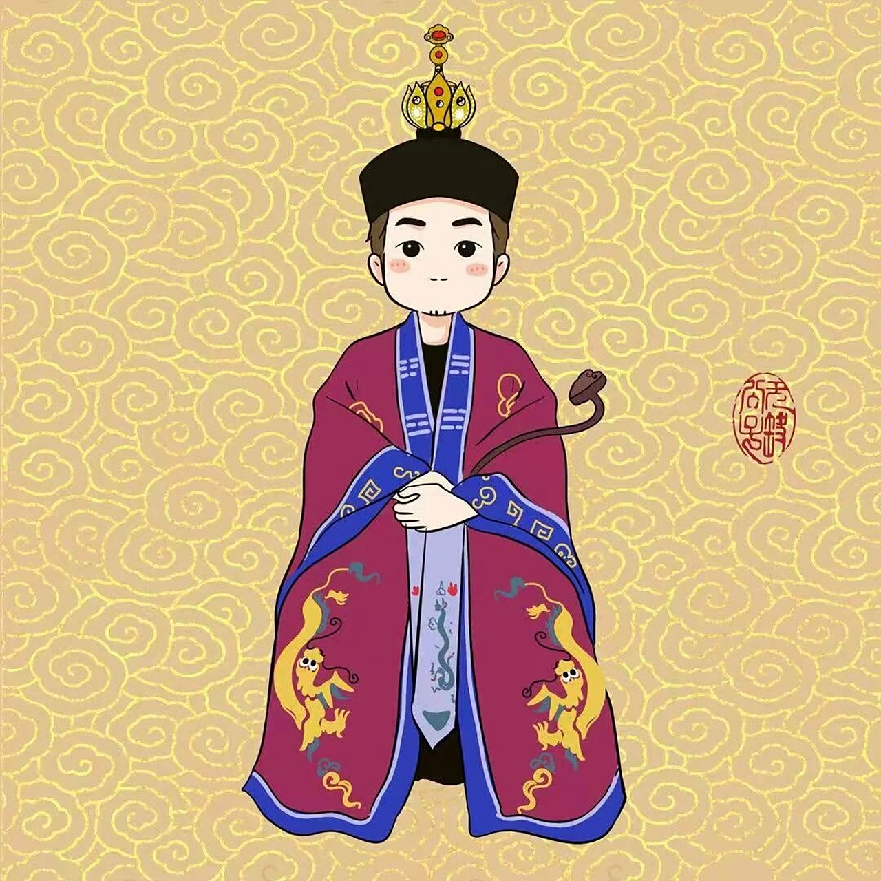 【道系头像】我自己,我自己 如果你朋友喜欢熬夜, 记得多关心他, 给他