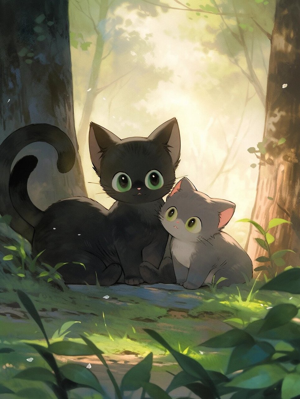 超清猫咪壁纸,让你的日常充满爱! 大家好呀!