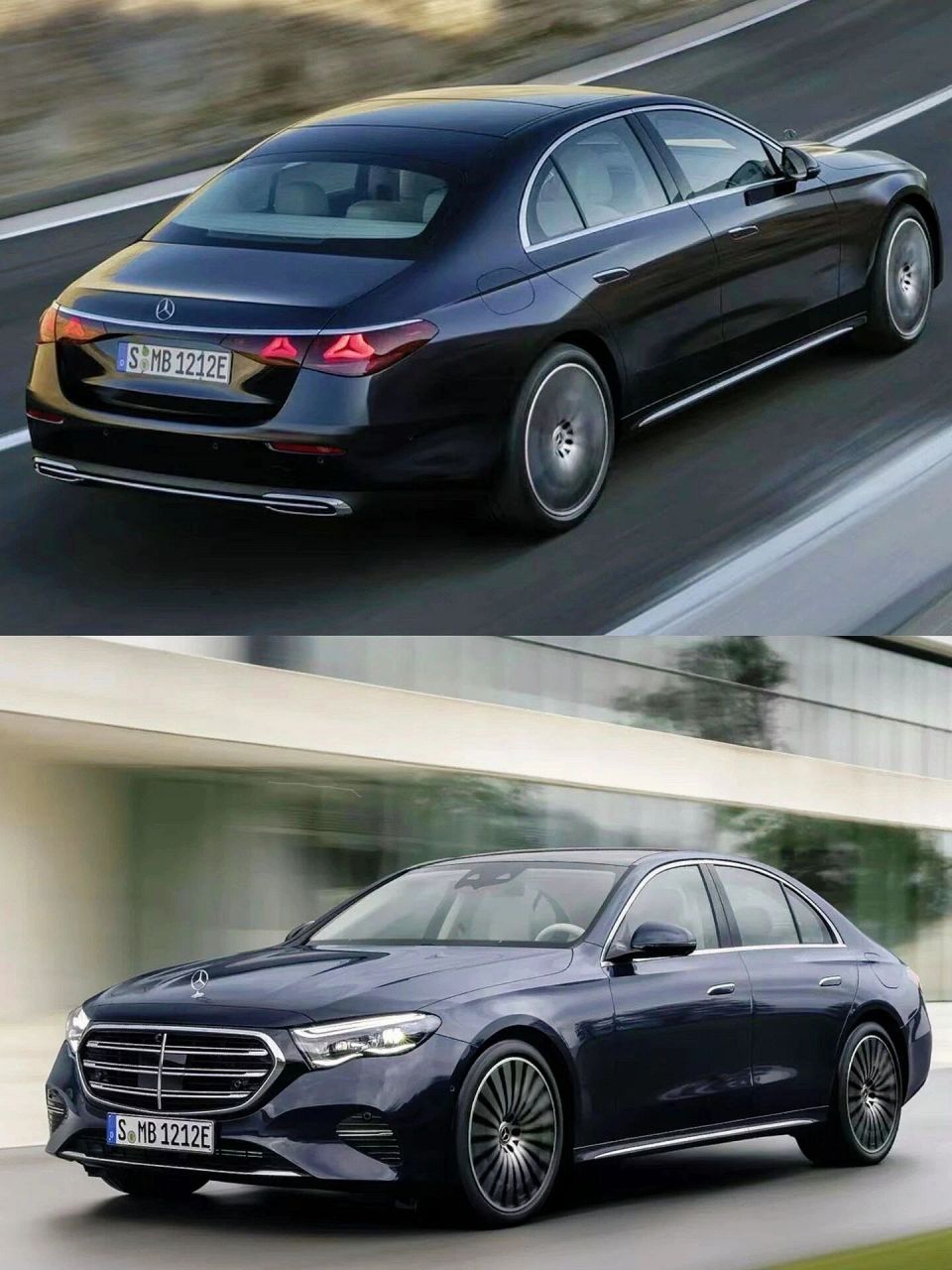 2024款奔驰e300 新款和现款对比,有亮点也有槽点 不过整体感觉还是要