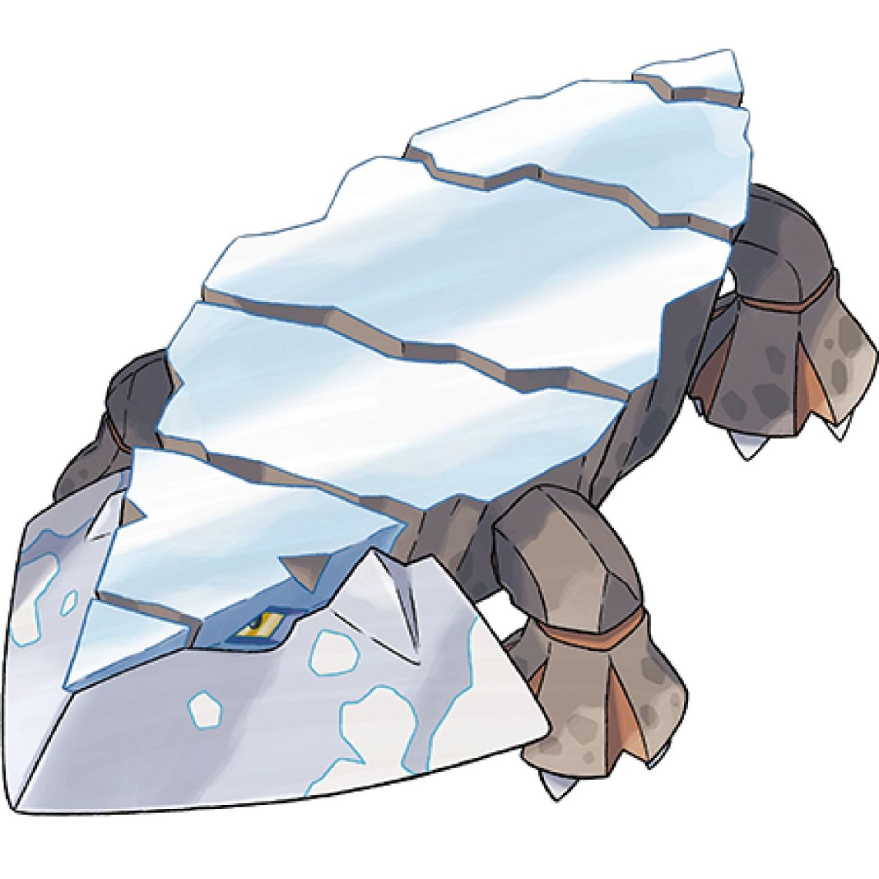 宝可梦图鉴0713:冰岩怪(洗翠形态) 0713:冰岩怪(洗翠地区形态) 属性