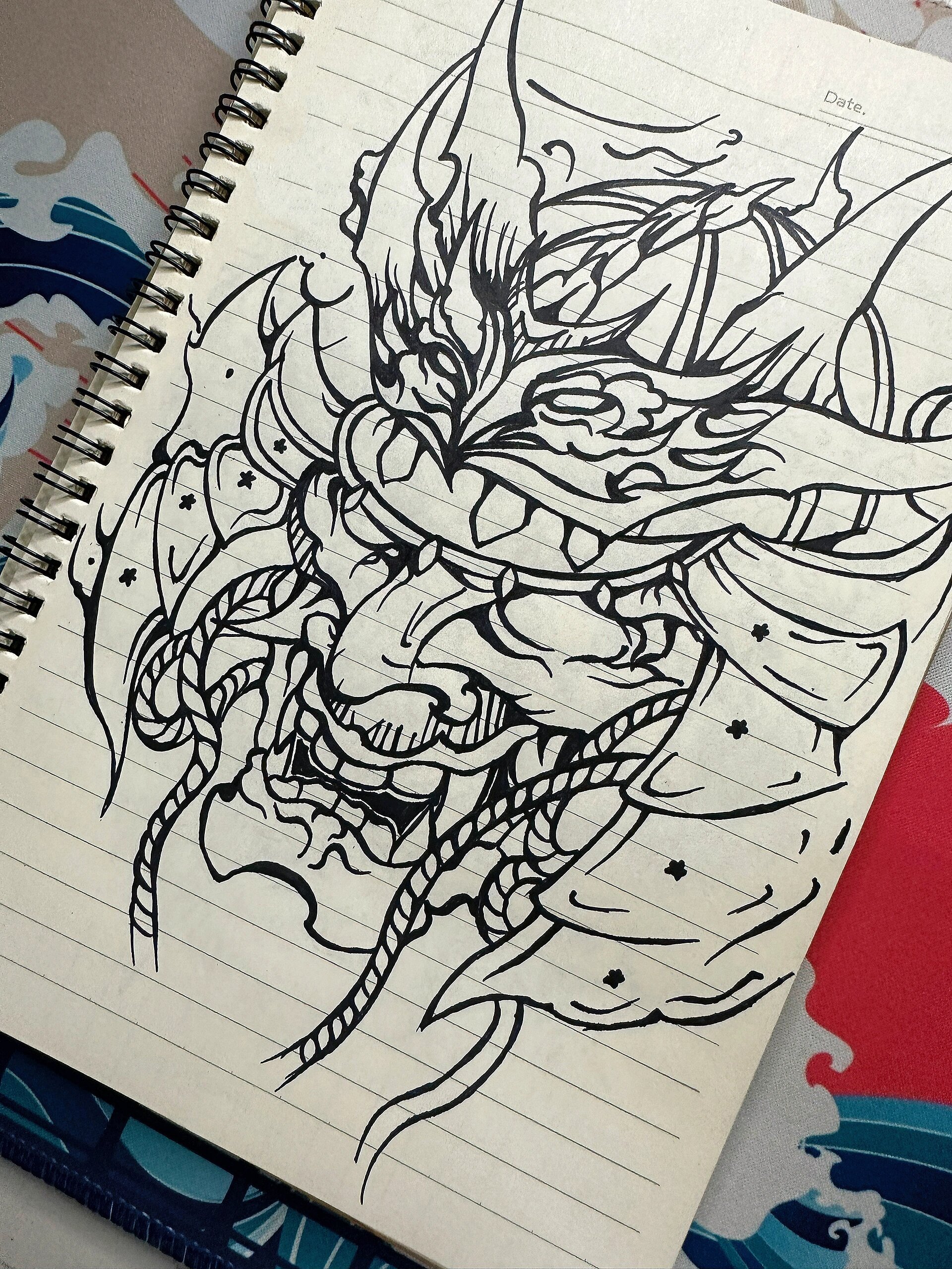 手绘武士般若教程