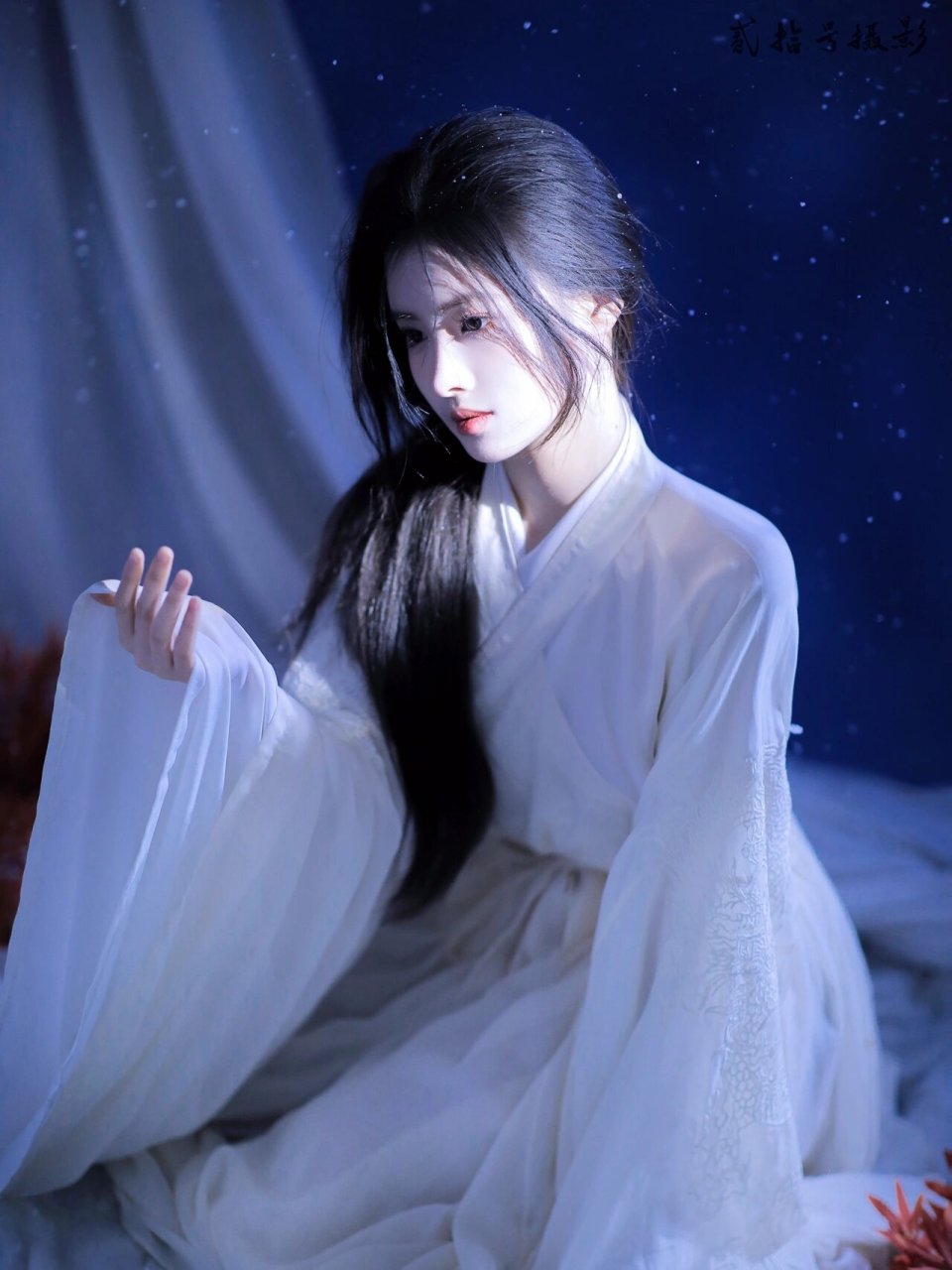 清冷古风美人|91诗意汉服写真!