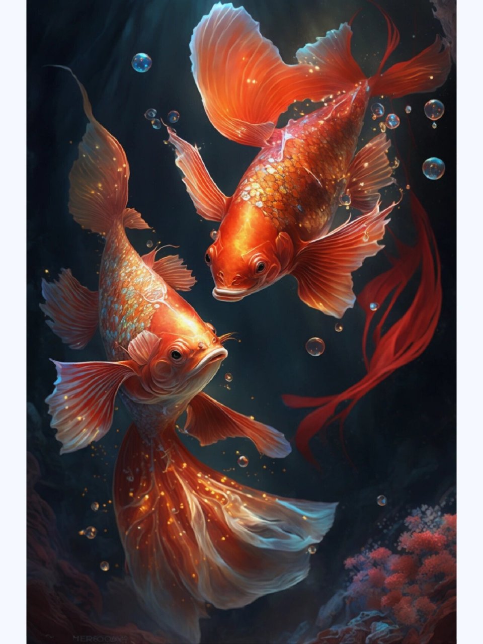 招财金鱼!财运滚滚来!