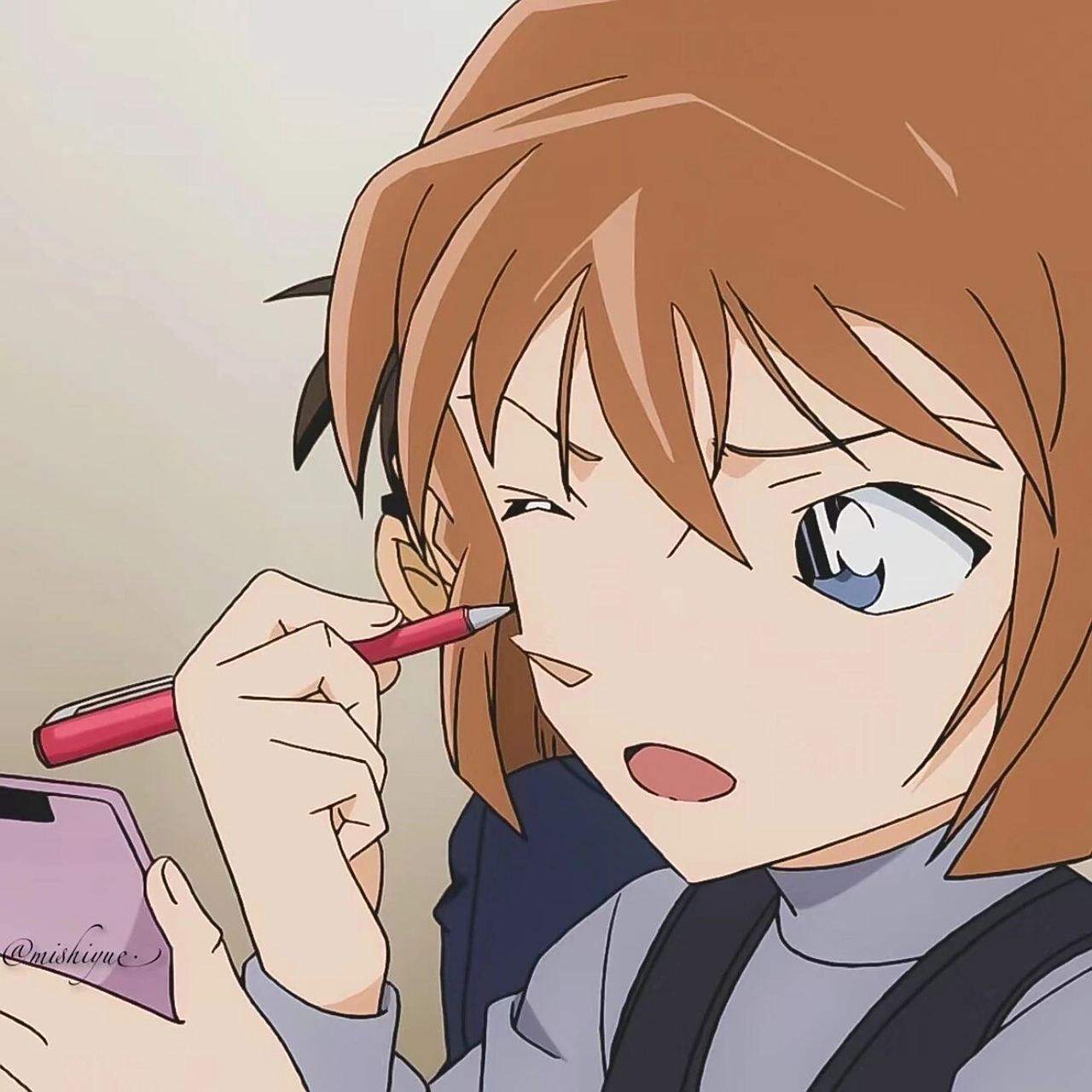 壁纸头像|灰原哀图片分享06      06怎么会有小哀这么可爱的女孩