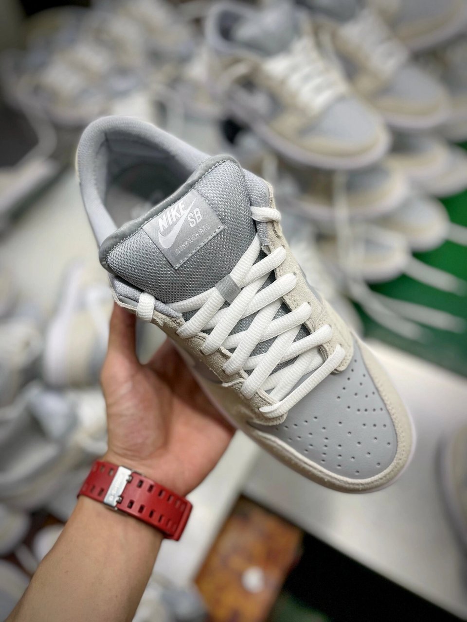 好鞋推荐#rx纯原 nk sb dunk low 北极狐白