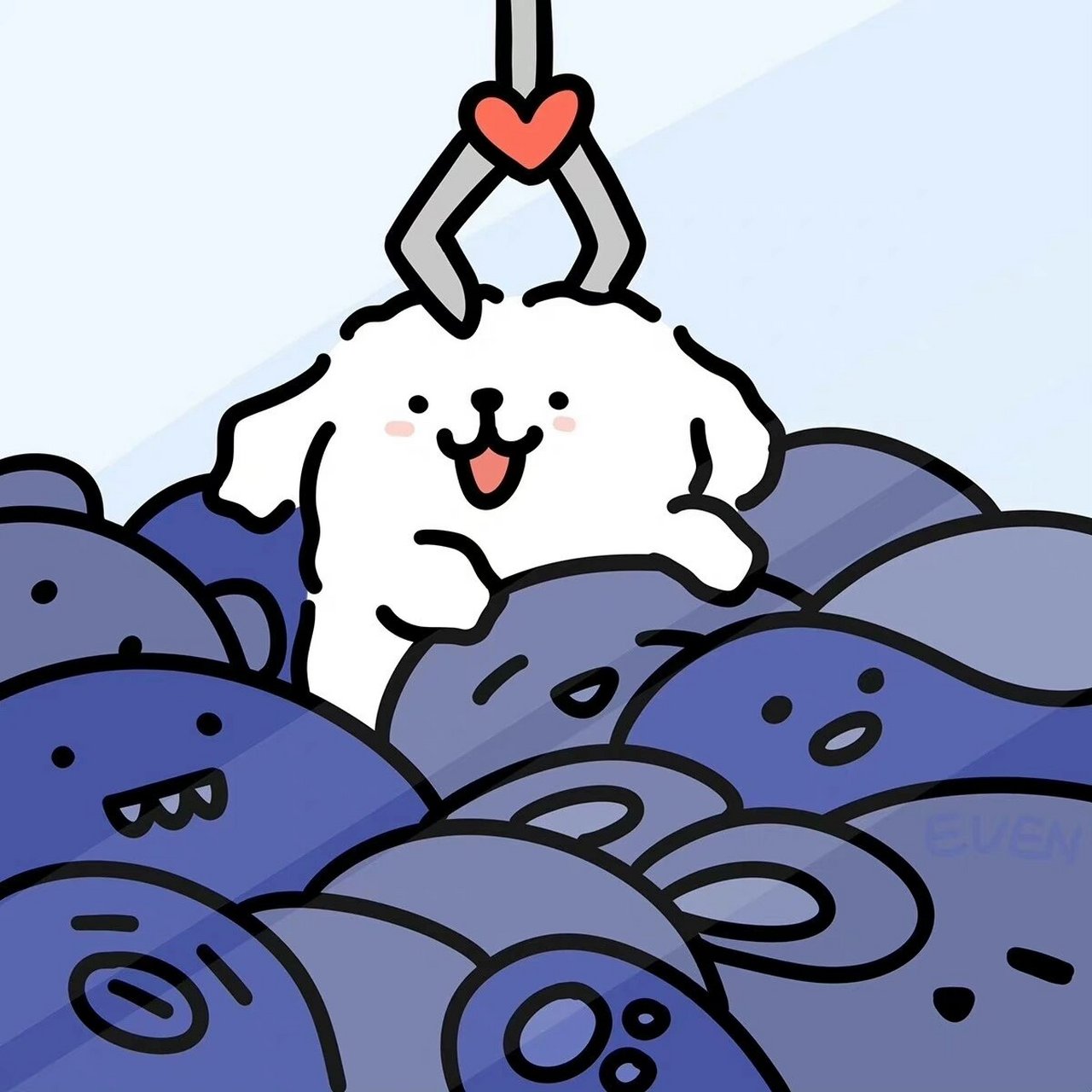 抓娃娃来咯!情侣头像分享!