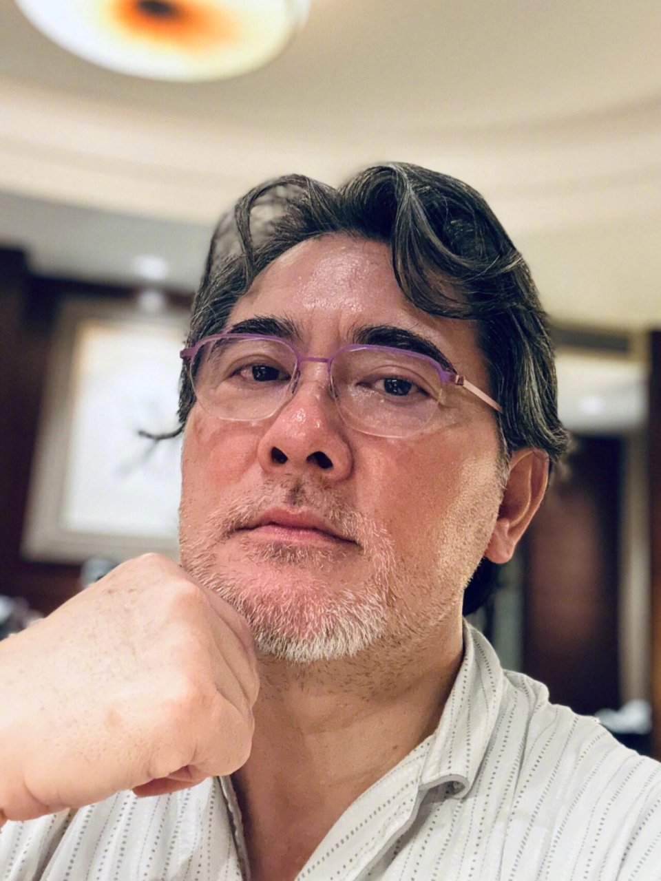 赵文瑄近照7515自然老去还需要身材管理75157515 照片4v4