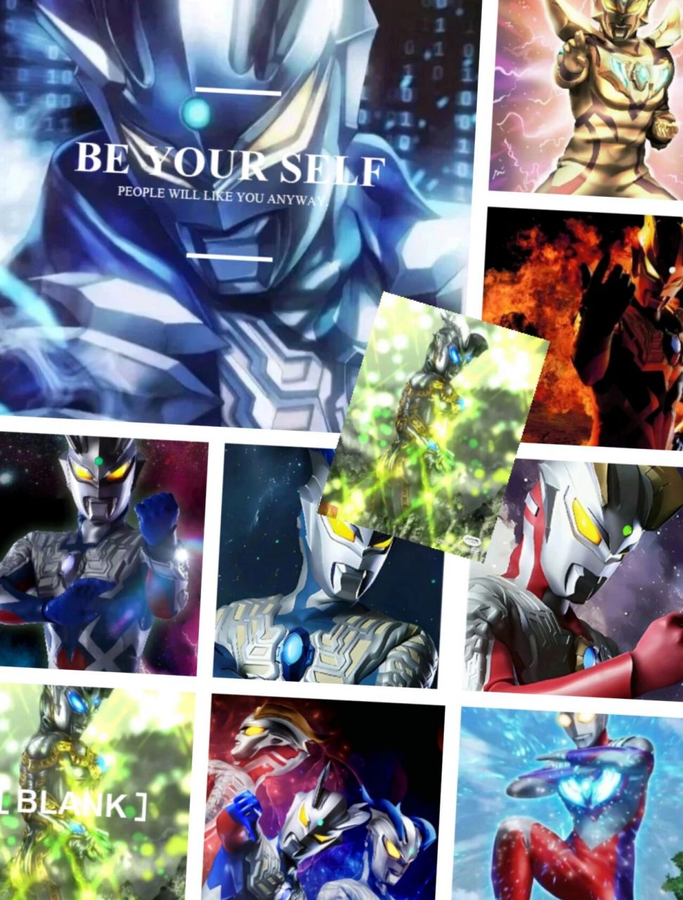 奥特曼壁纸大合集 开心